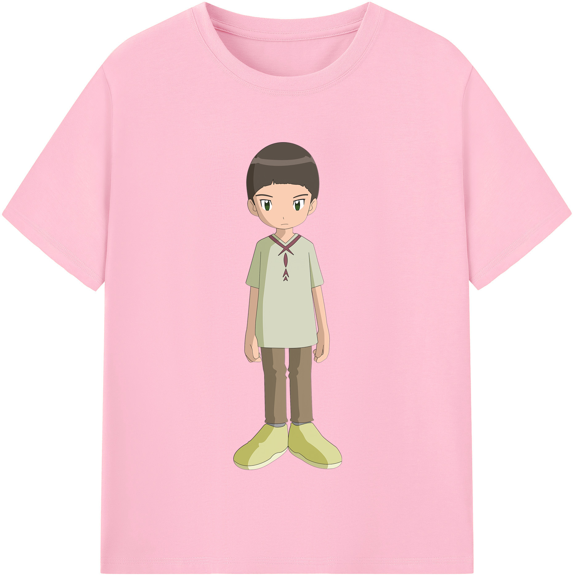 （画像用） Digimon デジタルモンスター/デジモン 綿100％半袖Tシャツ（フロントプリント）