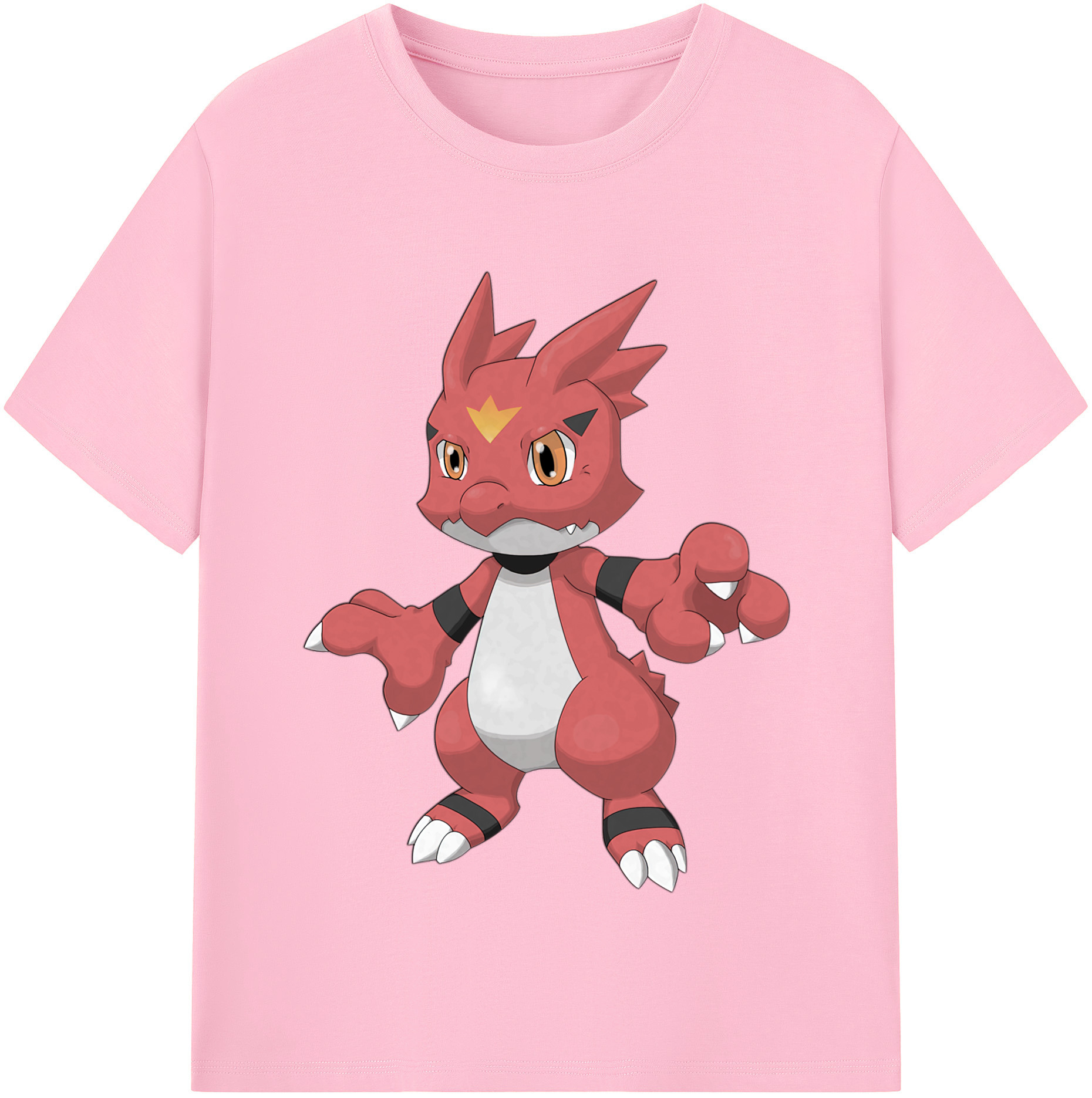 （画像用） Digimon デジタルモンスター/デジモン 綿100％半袖Tシャツ（フロントプリント）