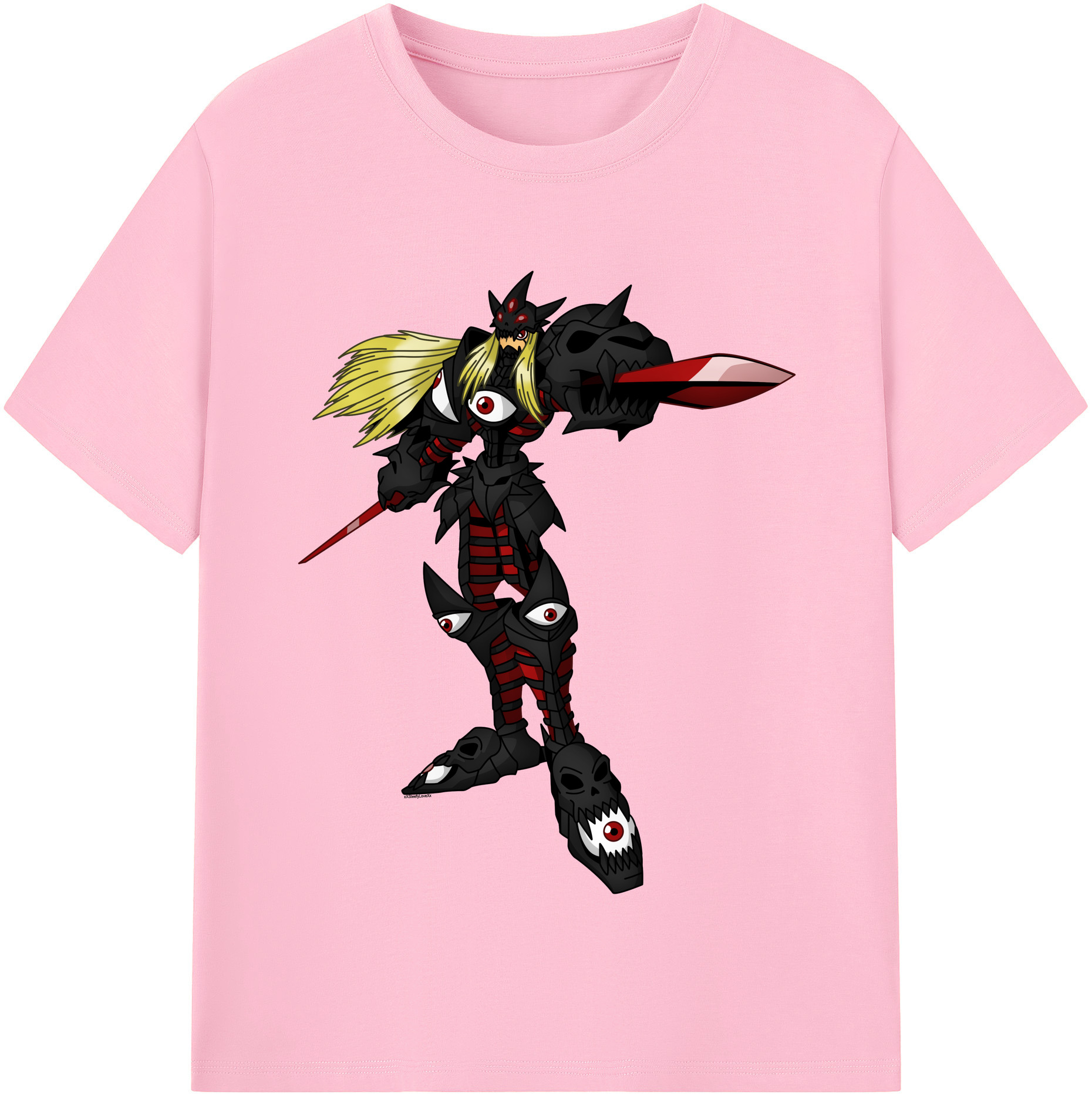 （画像用） Digimon デジタルモンスター/デジモン 綿100％半袖Tシャツ（フロントプリント）