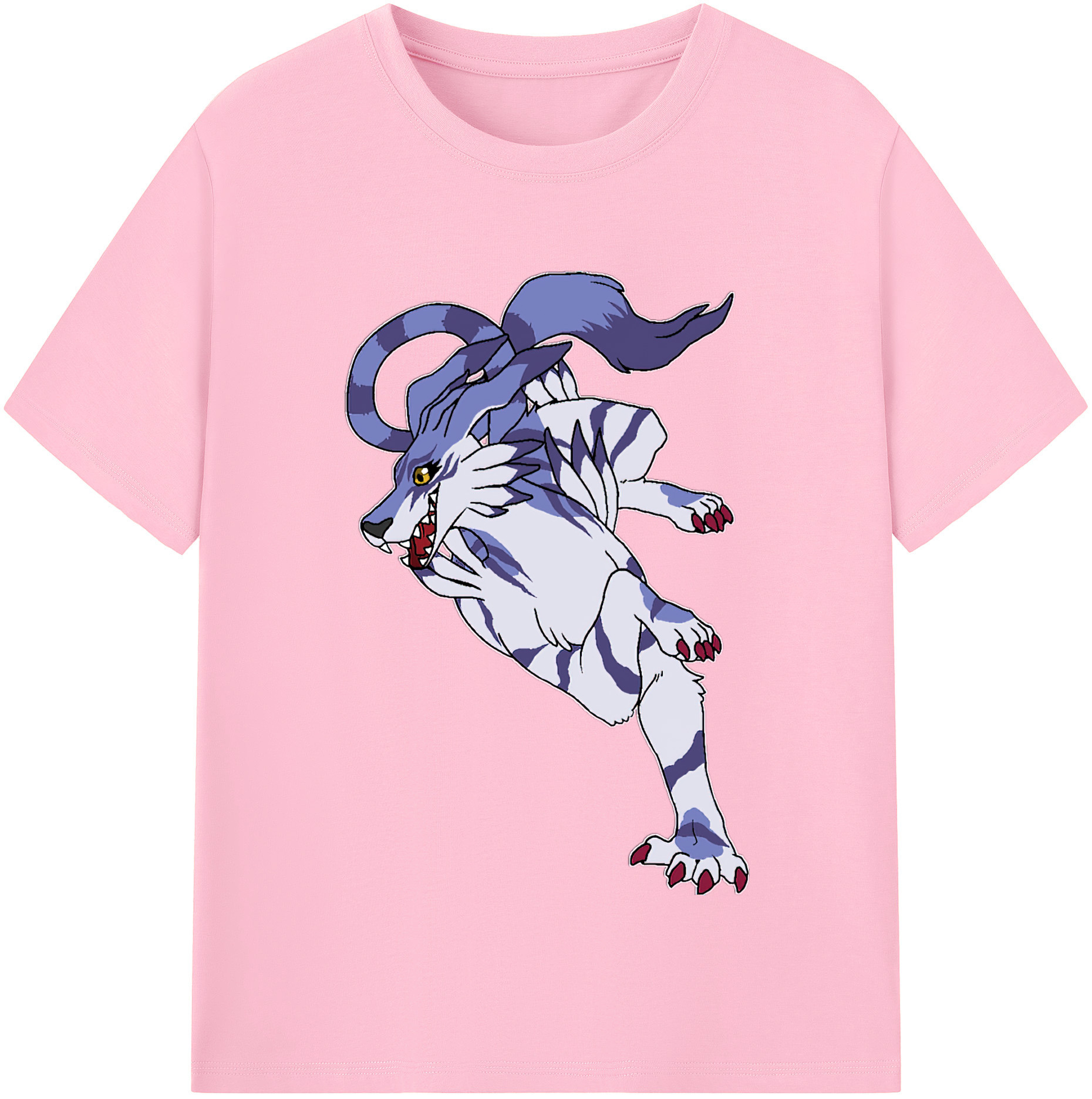 （画像用） Digimon デジタルモンスター/デジモン 綿100％半袖Tシャツ（フロントプリント）