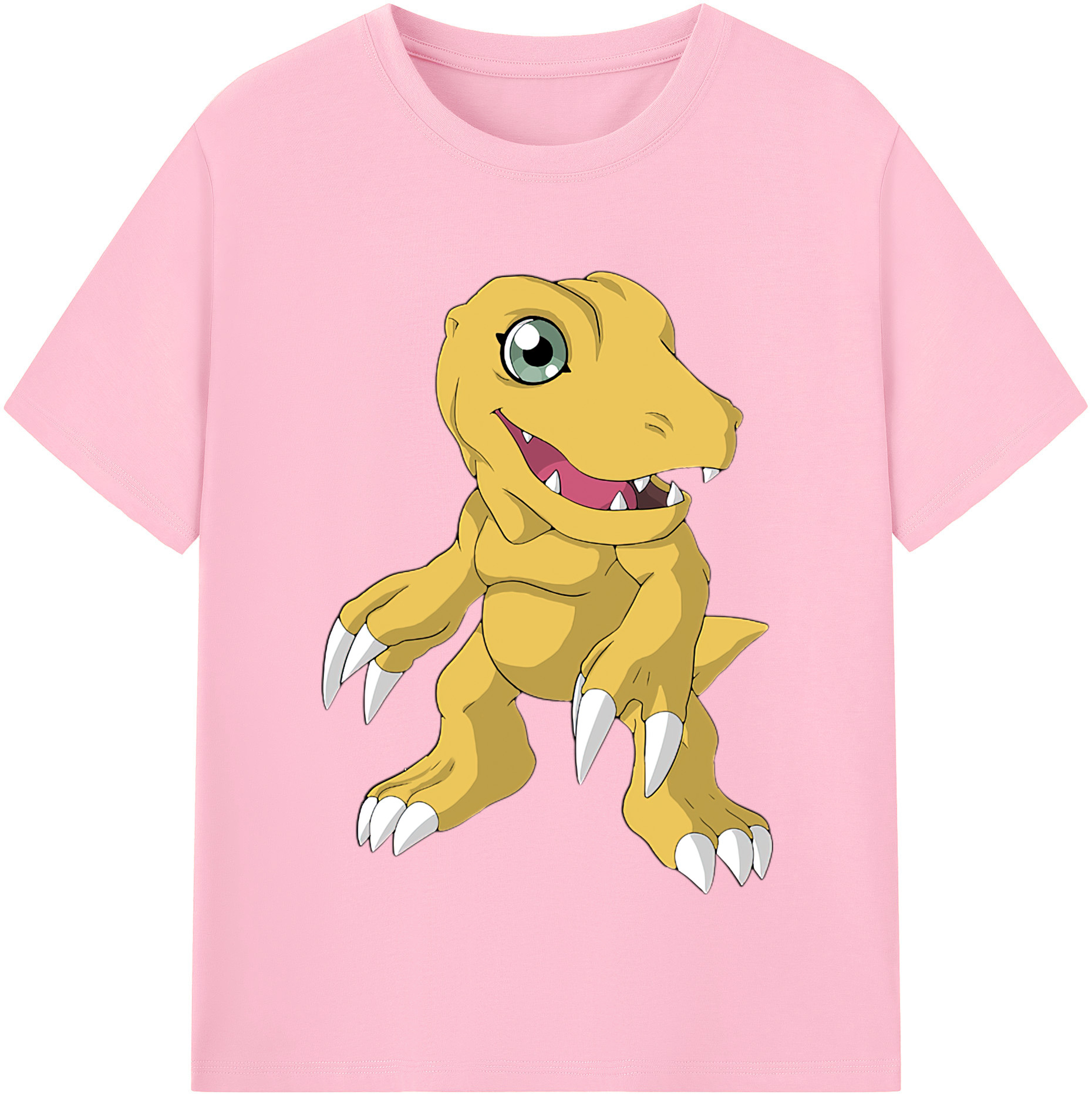 （画像用） Digimon デジタルモンスター/デジモン 綿100％半袖Tシャツ（フロントプリント）