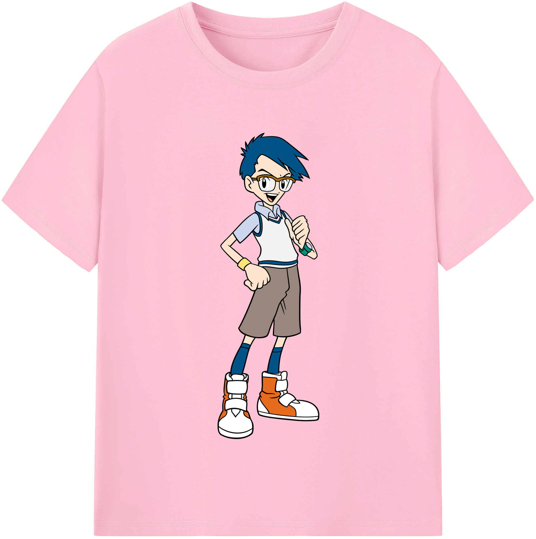 （画像用） Digimon デジタルモンスター/デジモン 綿100％半袖Tシャツ（フロントプリント）