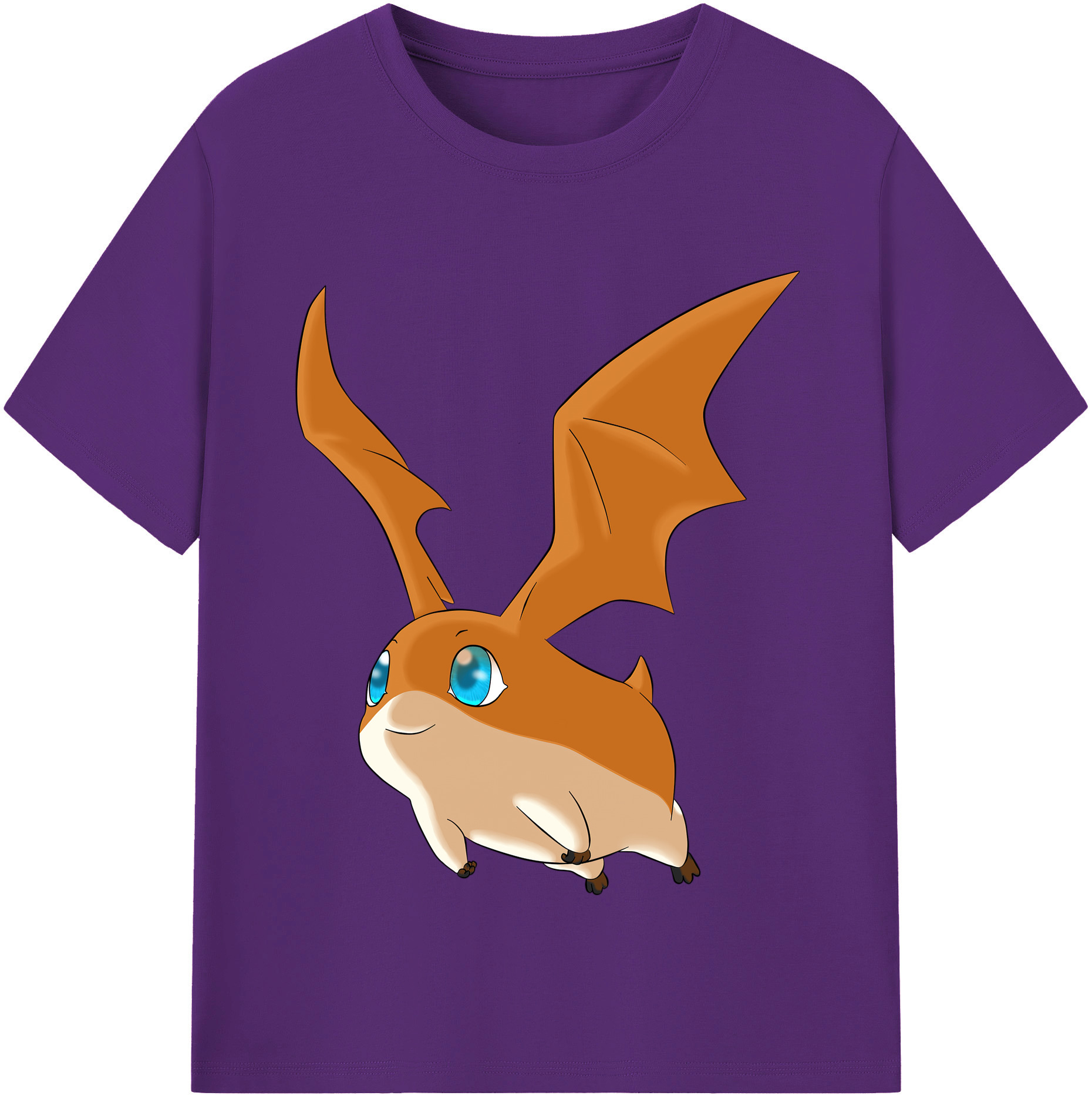 （画像用） Digimon デジタルモンスター/デジモン 綿100％半袖Tシャツ（フロントプリント）
