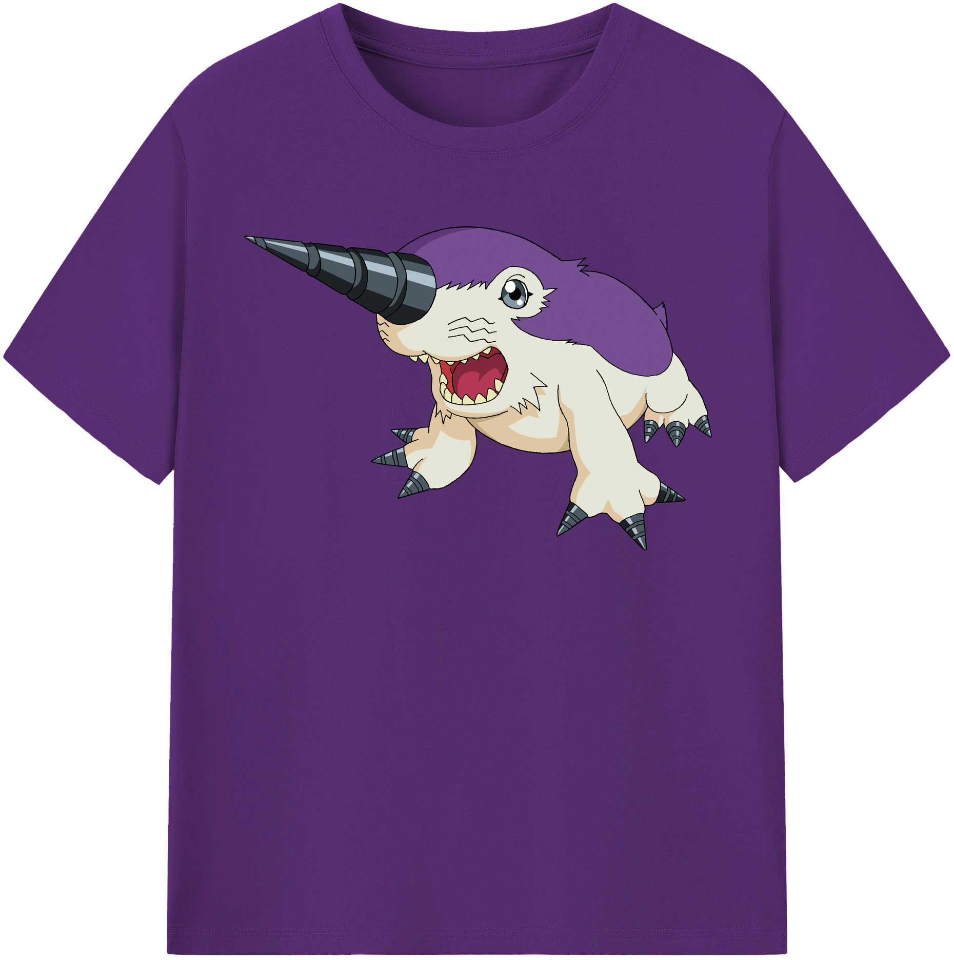 （画像用） Digimon デジタルモンスター/デジモン 綿100％半袖Tシャツ（フロントプリント）