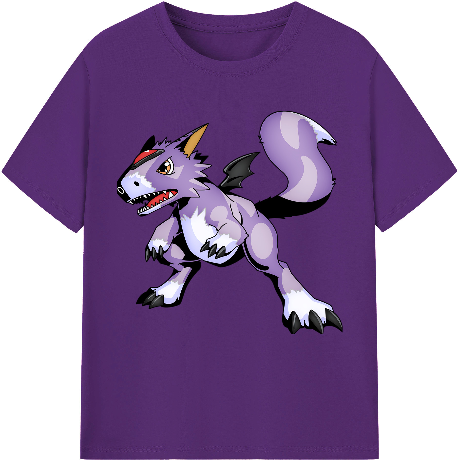 （画像用） Digimon デジタルモンスター/デジモン 綿100％半袖Tシャツ（フロントプリント）