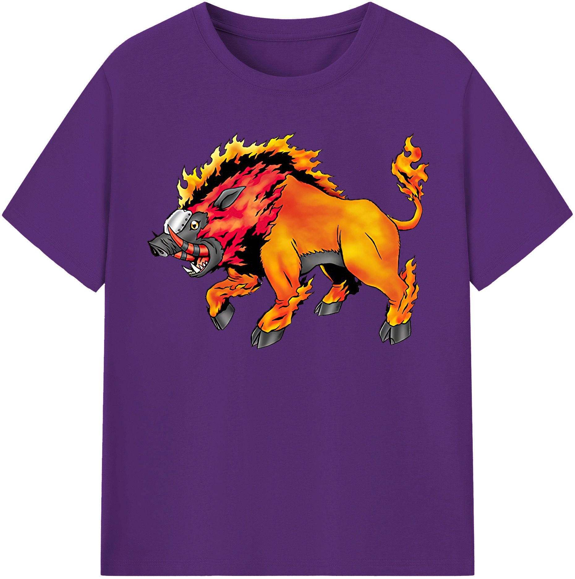 （画像用） Digimon デジタルモンスター/デジモン 綿100％半袖Tシャツ（フロントプリント）