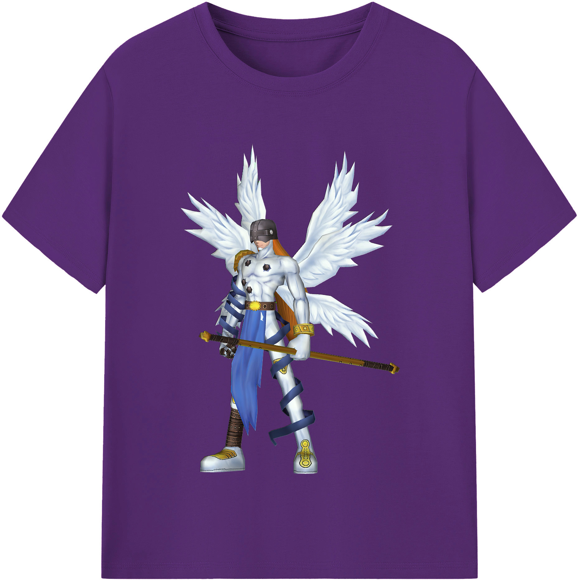 （画像用） Digimon デジタルモンスター/デジモン 綿100％半袖Tシャツ（フロントプリント）