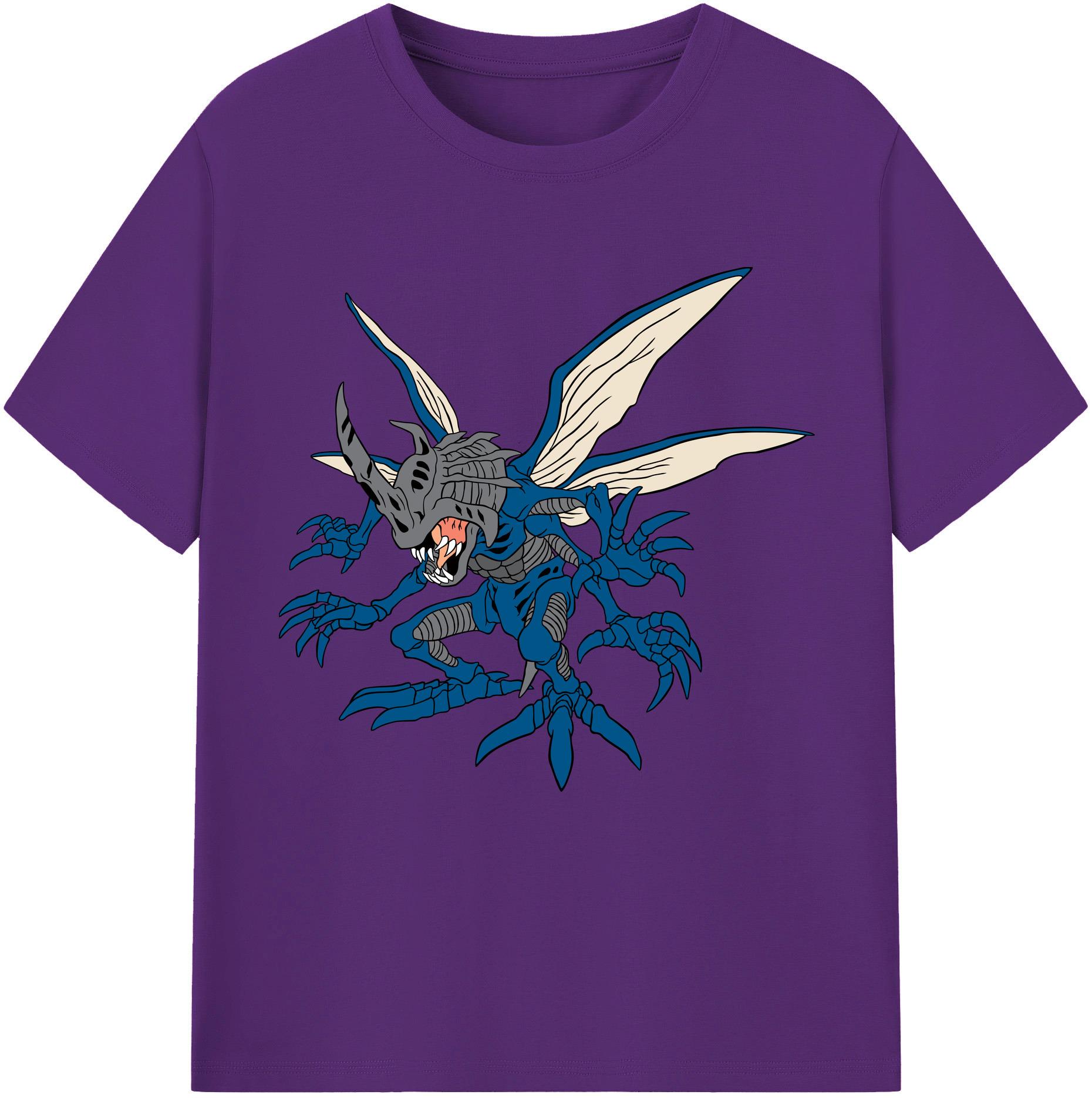 （画像用） Digimon デジタルモンスター/デジモン 綿100％半袖Tシャツ（フロントプリント）