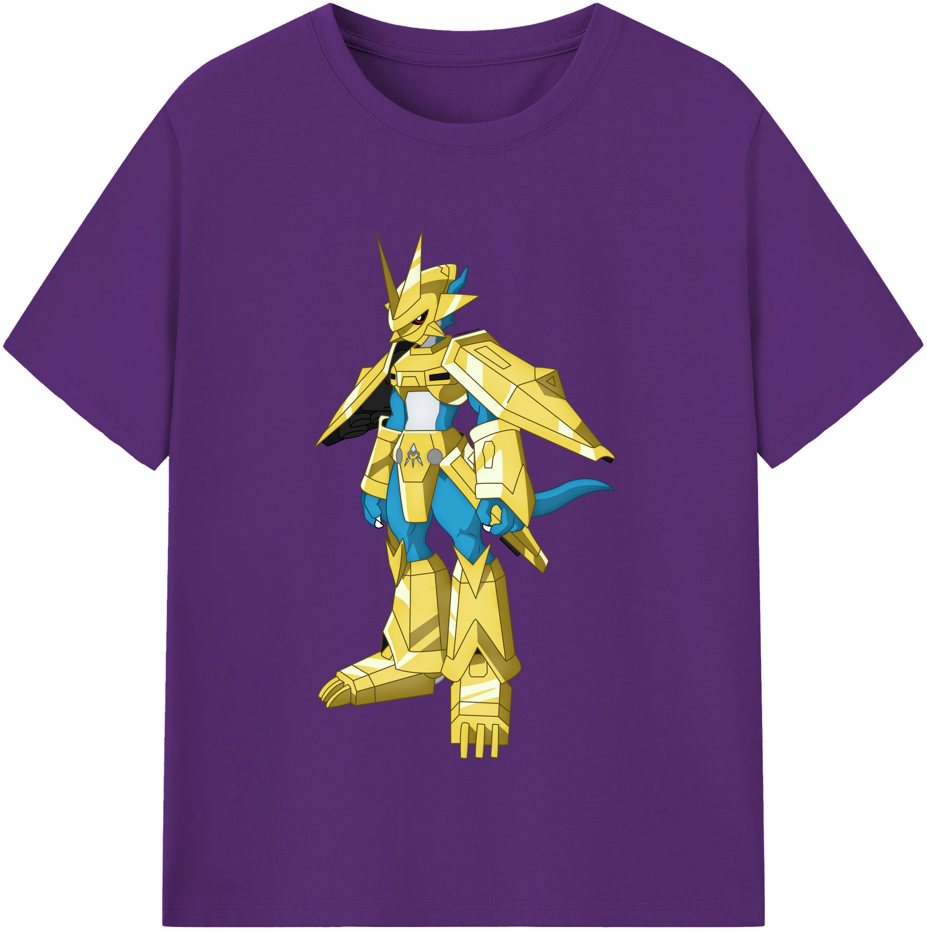 （画像用） Digimon デジタルモンスター/デジモン 綿100％半袖Tシャツ（フロントプリント）