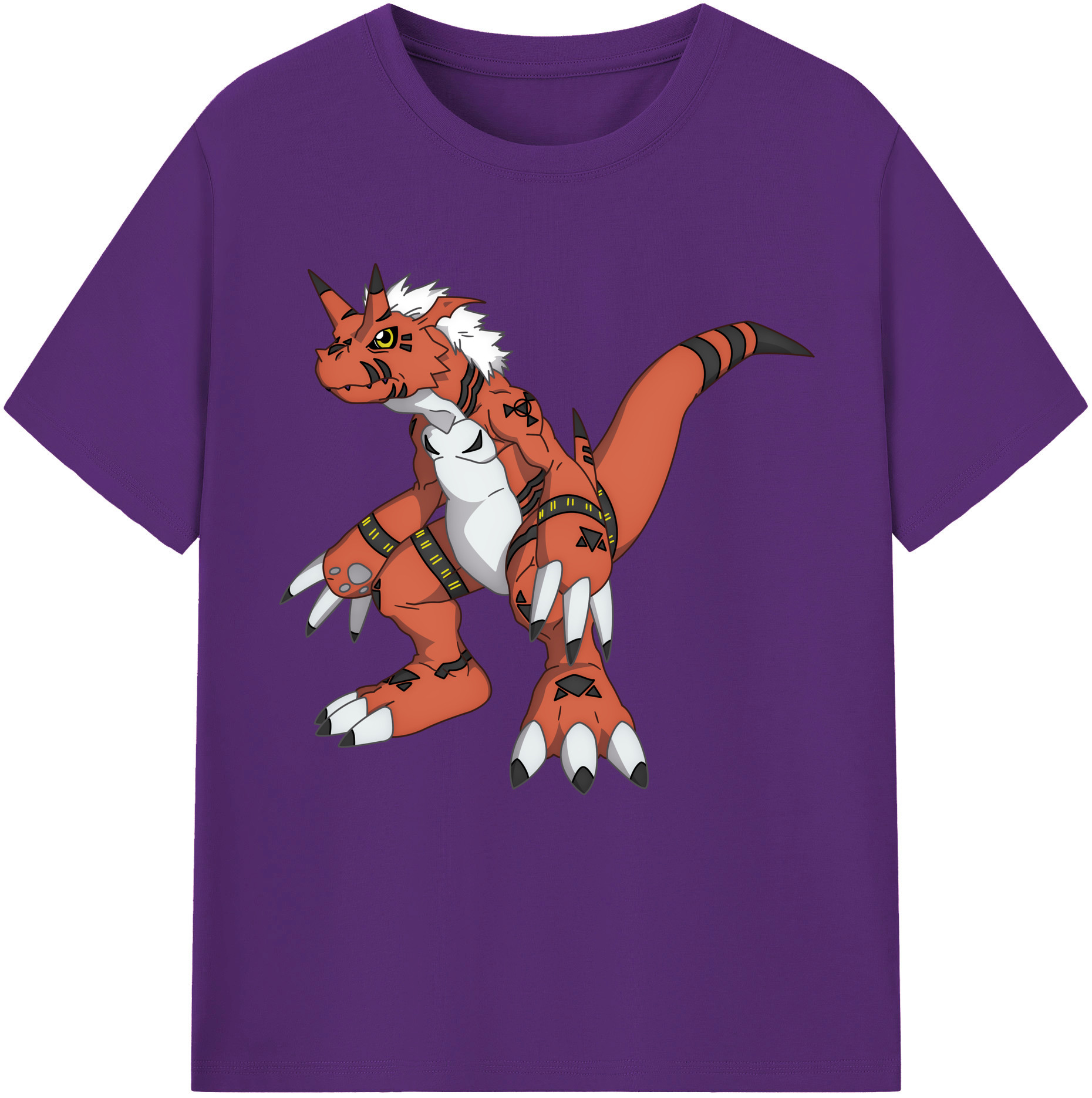 （画像用） Digimon デジタルモンスター/デジモン 綿100％半袖Tシャツ（フロントプリント）