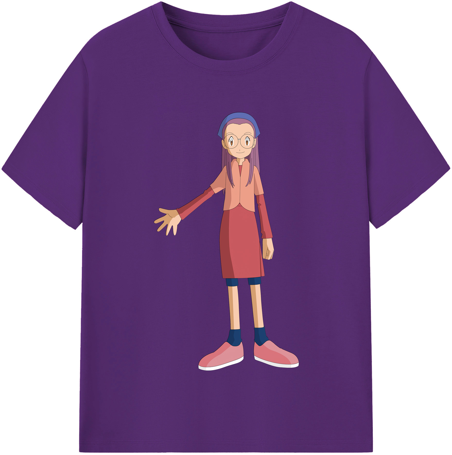 （画像用） Digimon デジタルモンスター/デジモン 綿100％半袖Tシャツ（フロントプリント）