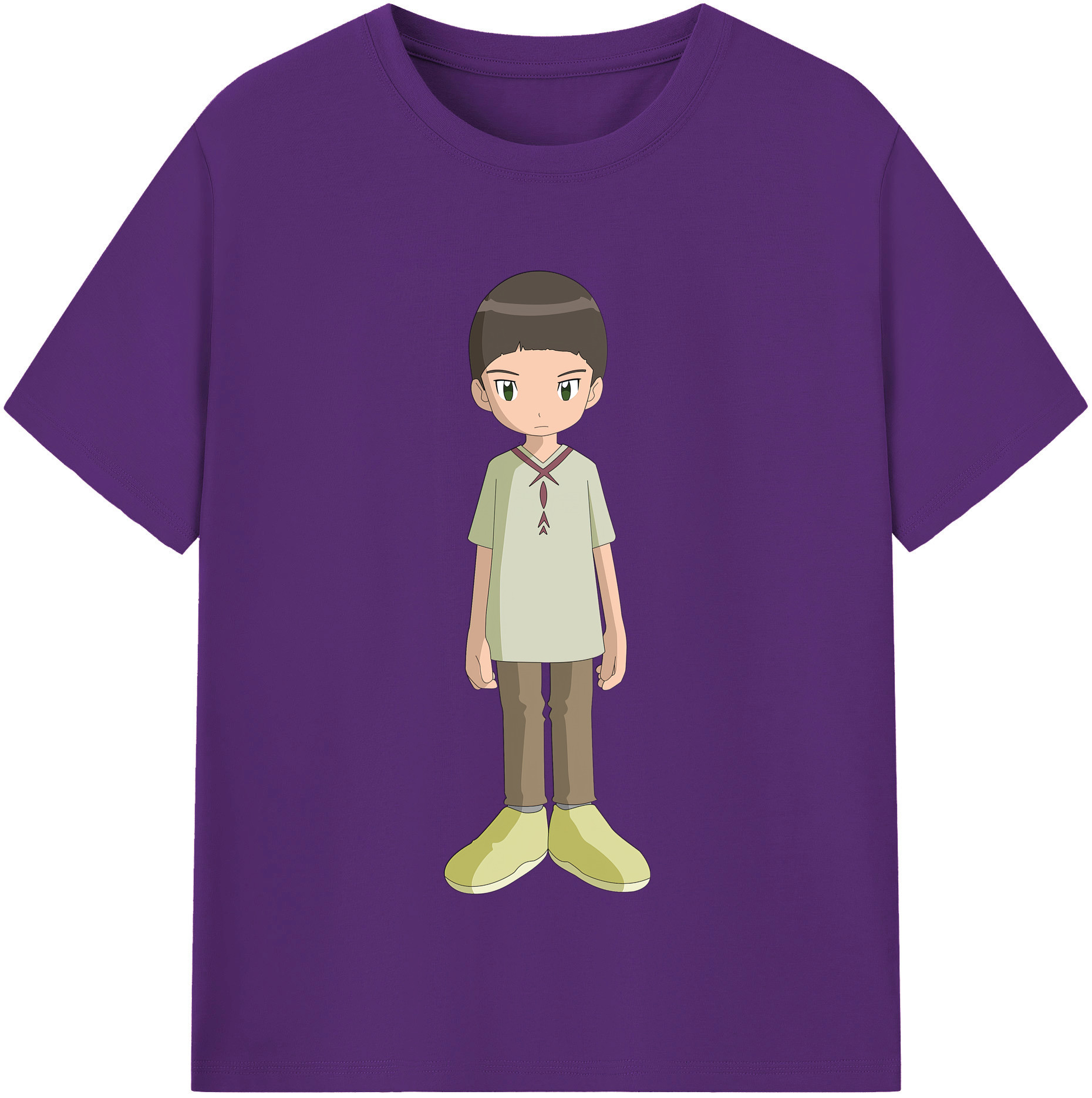 （画像用） Digimon デジタルモンスター/デジモン 綿100％半袖Tシャツ（フロントプリント）