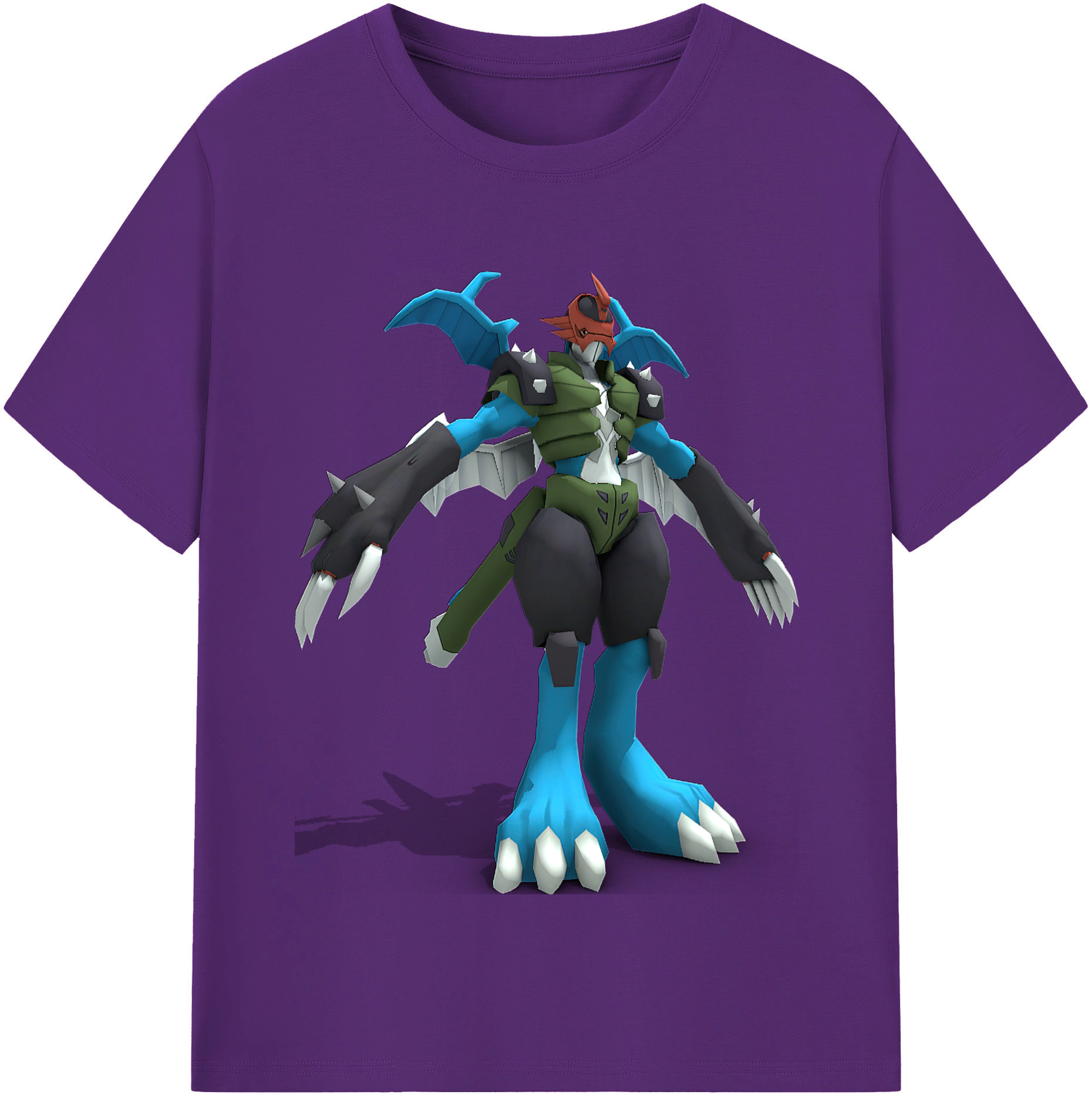 （画像用） Digimon デジタルモンスター/デジモン 綿100％半袖Tシャツ（フロントプリント）