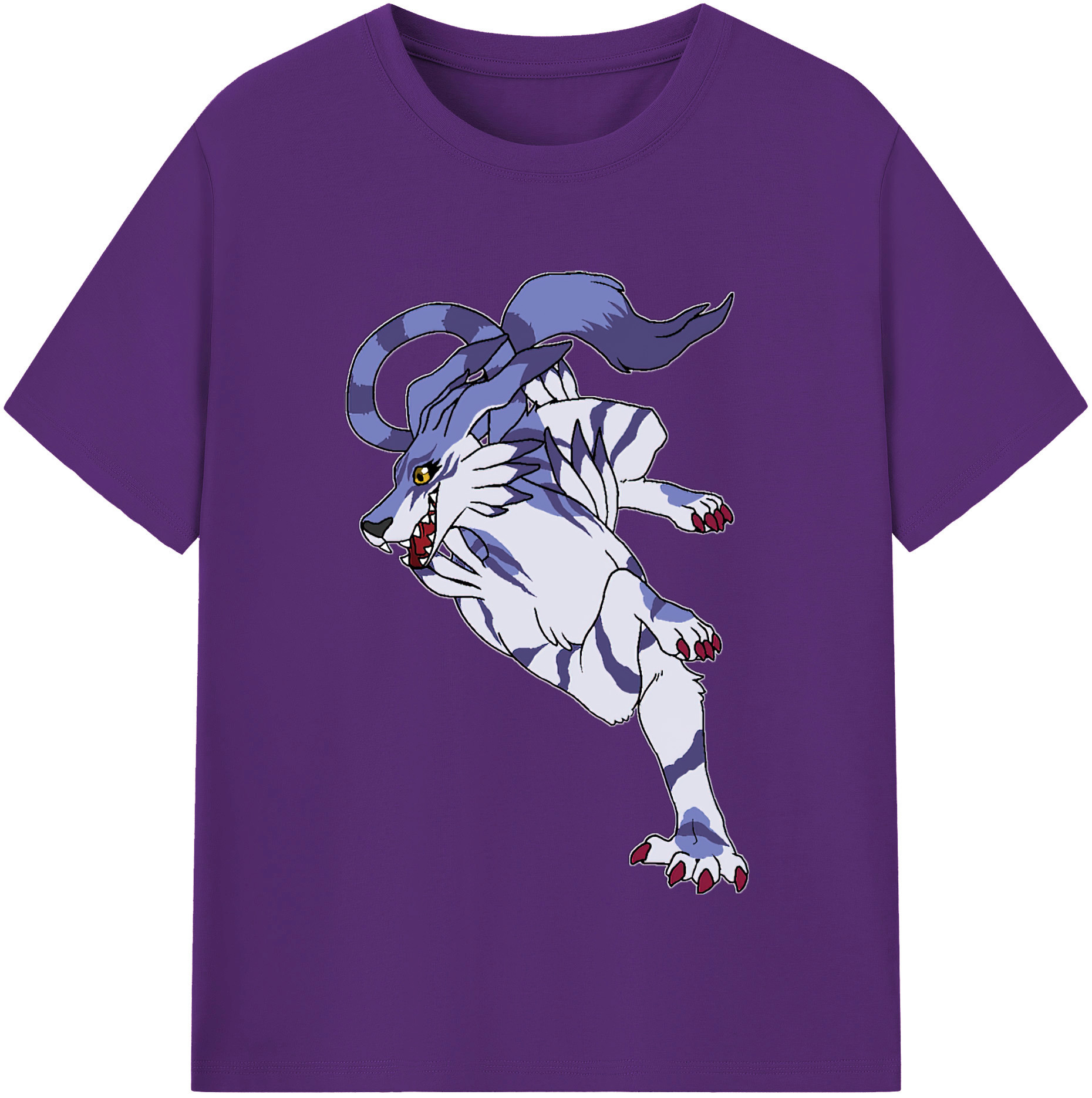（画像用） Digimon デジタルモンスター/デジモン 綿100％半袖Tシャツ（フロントプリント）