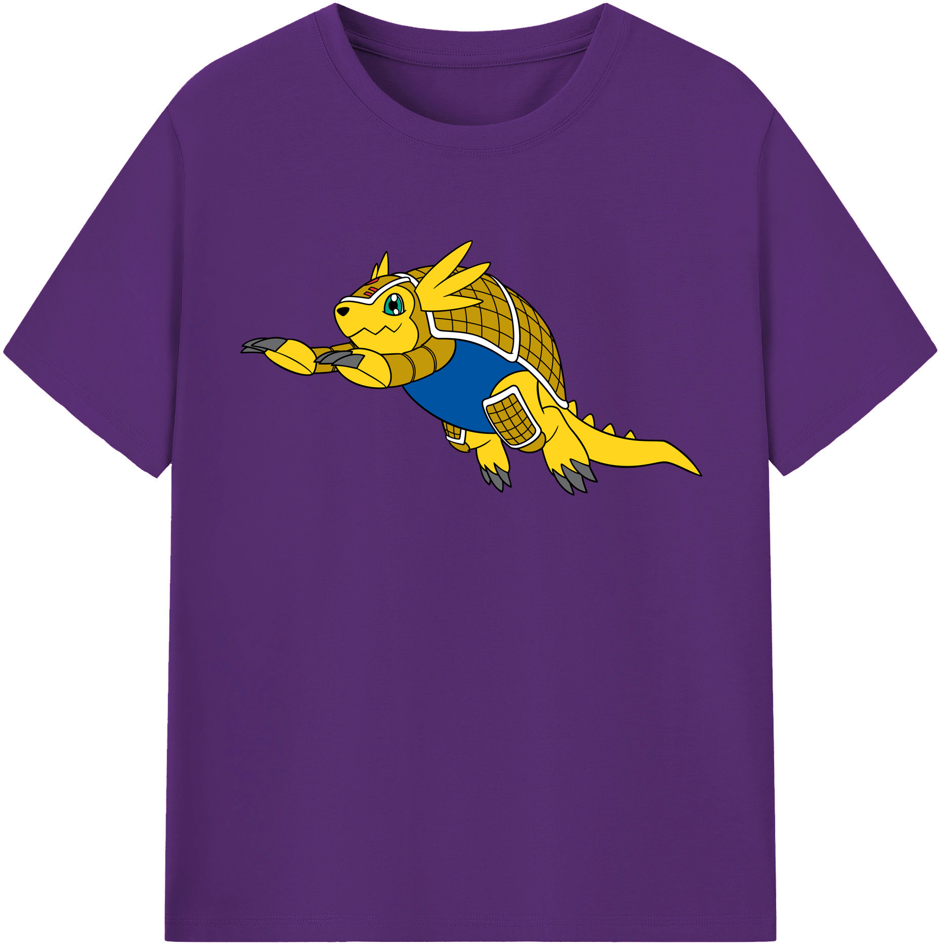（画像用） Digimon デジタルモンスター/デジモン 綿100％半袖Tシャツ（フロントプリント）