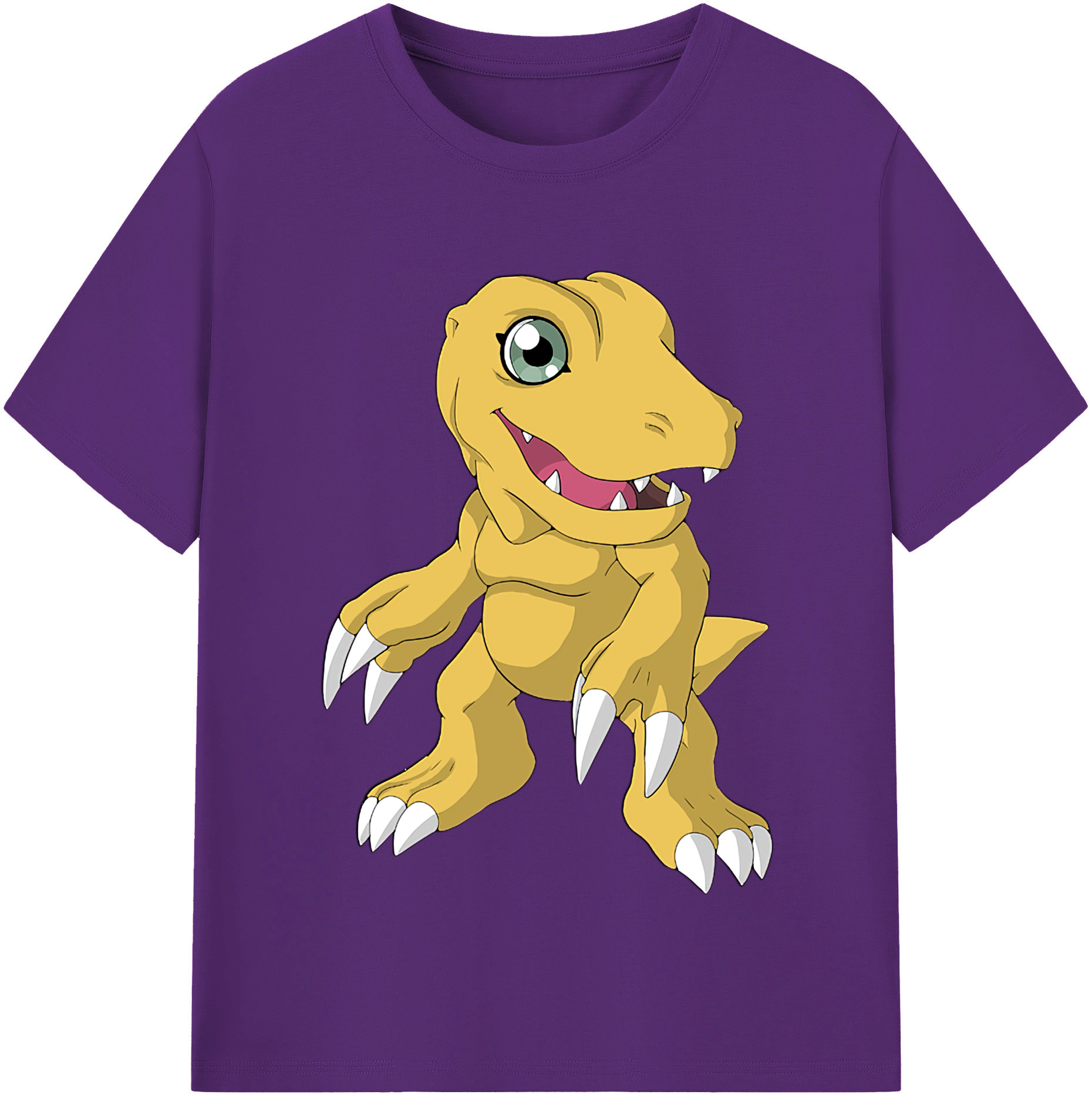 （画像用） Digimon デジタルモンスター/デジモン 綿100％半袖Tシャツ（フロントプリント）