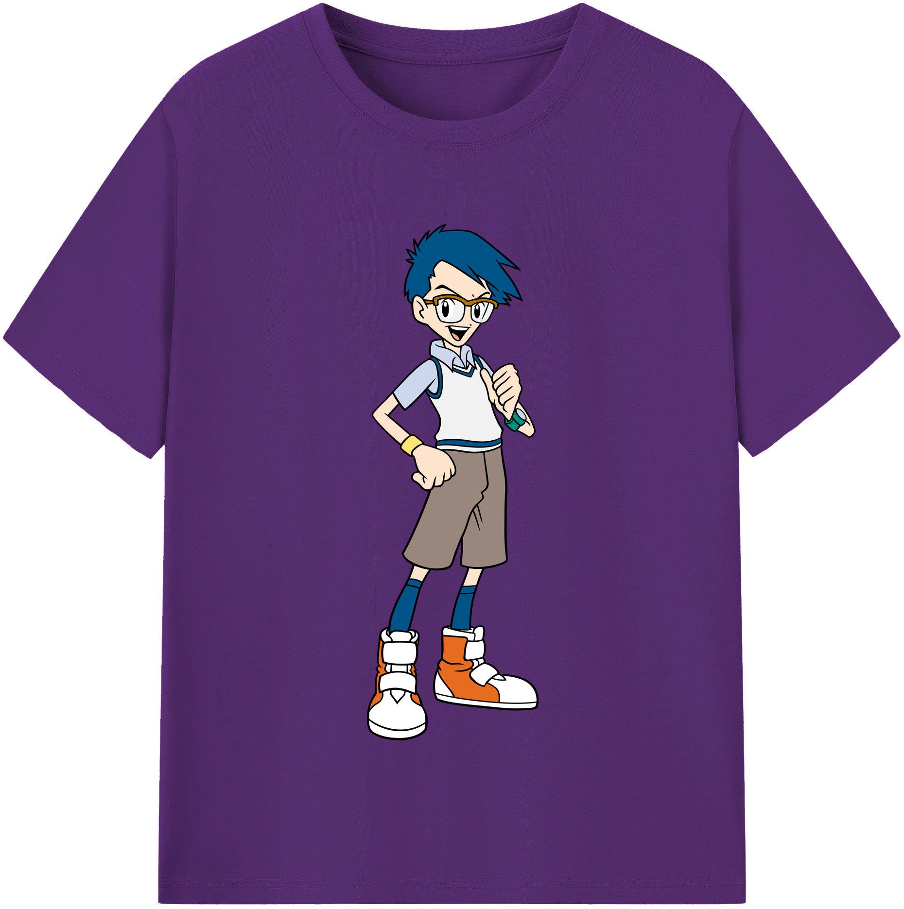 （画像用） Digimon デジタルモンスター/デジモン 綿100％半袖Tシャツ（フロントプリント）