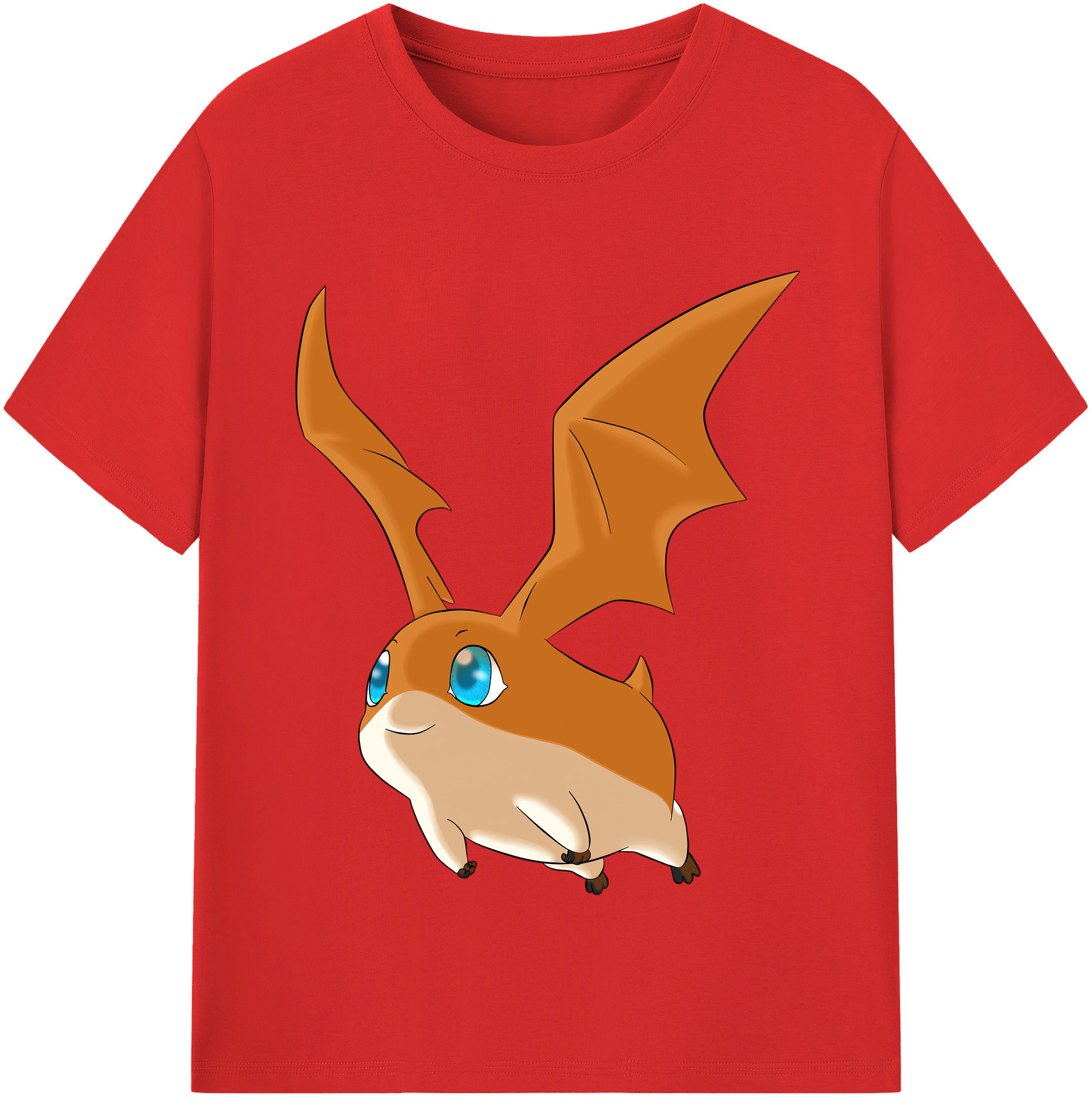 （画像用） Digimon デジタルモンスター/デジモン 綿100％半袖Tシャツ（フロントプリント）