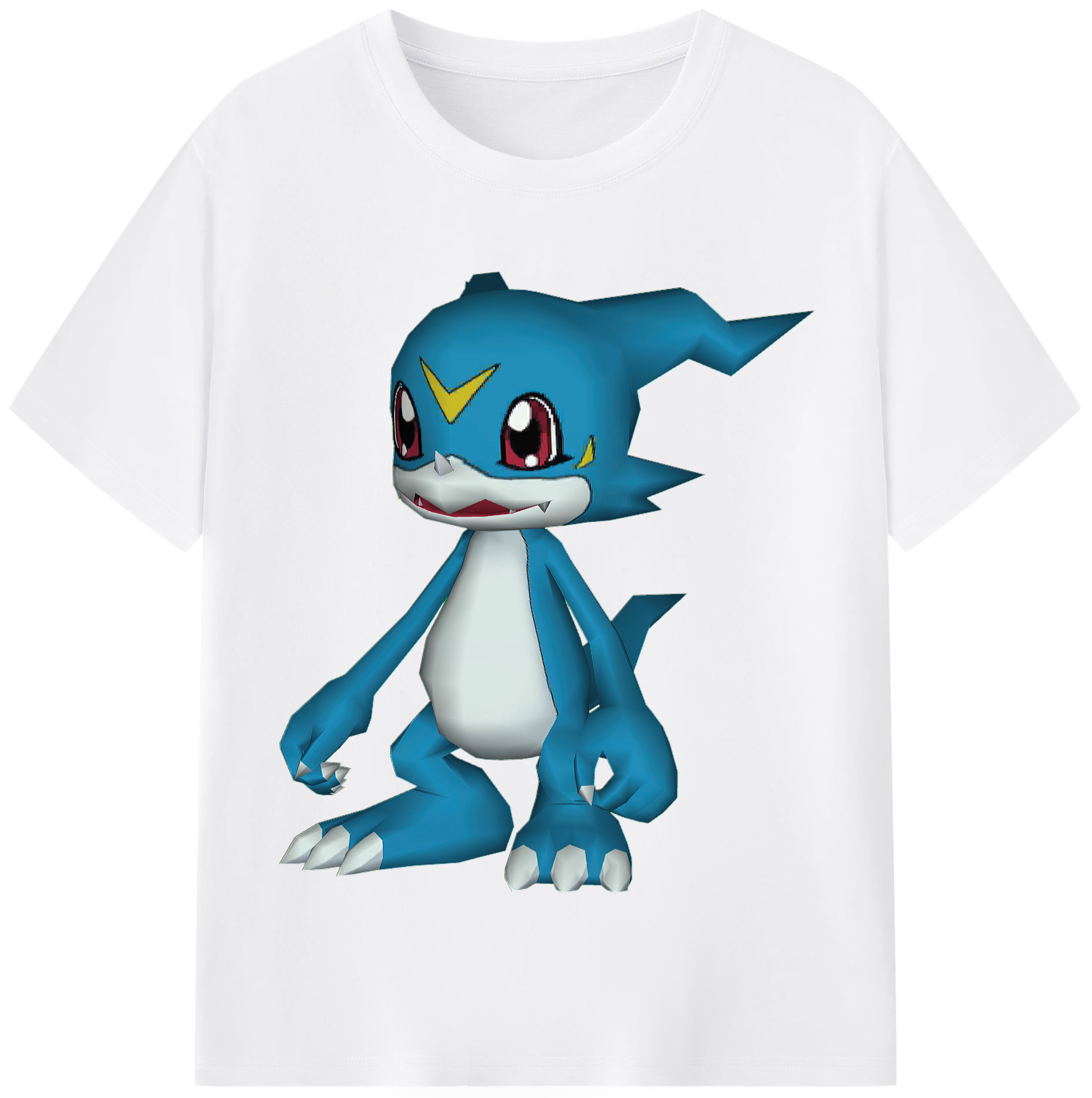 （画像用） Digimon デジタルモンスター/デジモン 綿100％半袖Tシャツ（フロントプリント）
