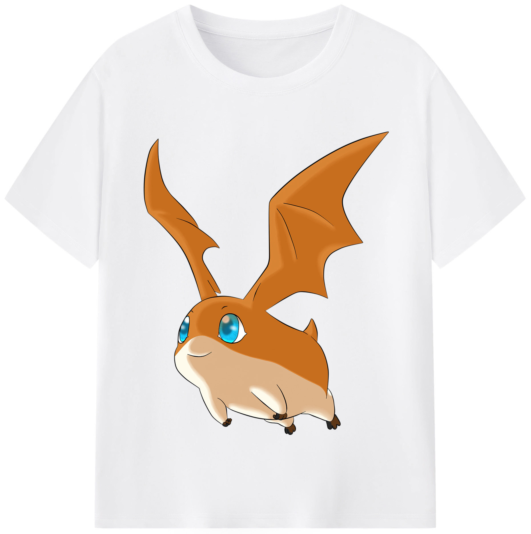 （画像用） Digimon デジタルモンスター/デジモン 綿100％半袖Tシャツ（フロントプリント）