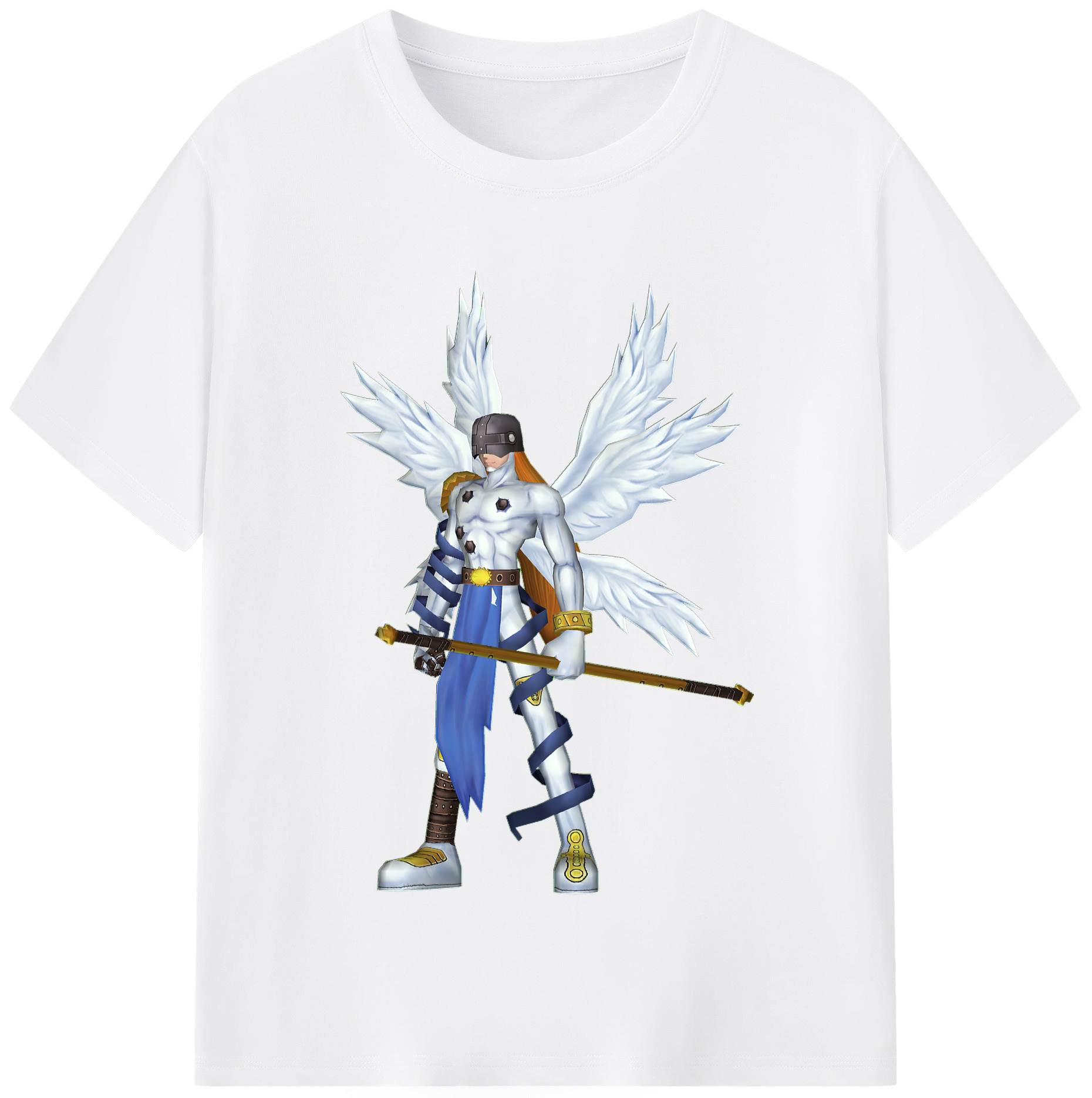 （画像用） Digimon デジタルモンスター/デジモン 綿100％半袖Tシャツ（フロントプリント）