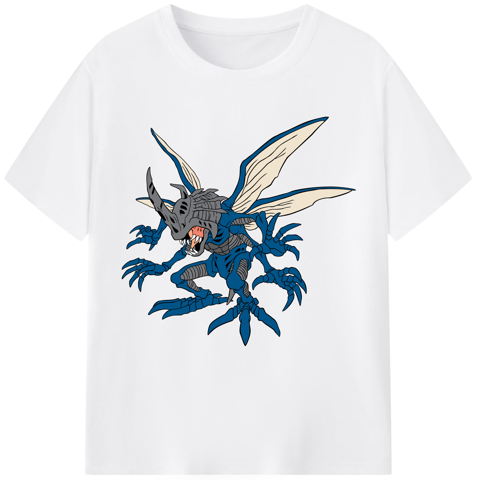 （画像用） Digimon デジタルモンスター/デジモン 綿100％半袖Tシャツ（フロントプリント）