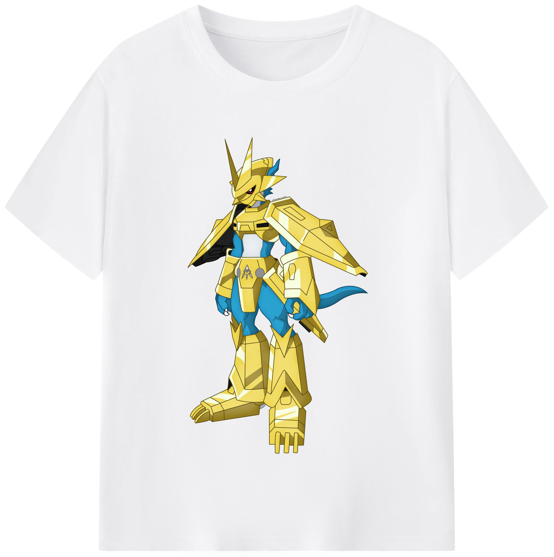 （画像用） Digimon デジタルモンスター/デジモン 綿100％半袖Tシャツ（フロントプリント）