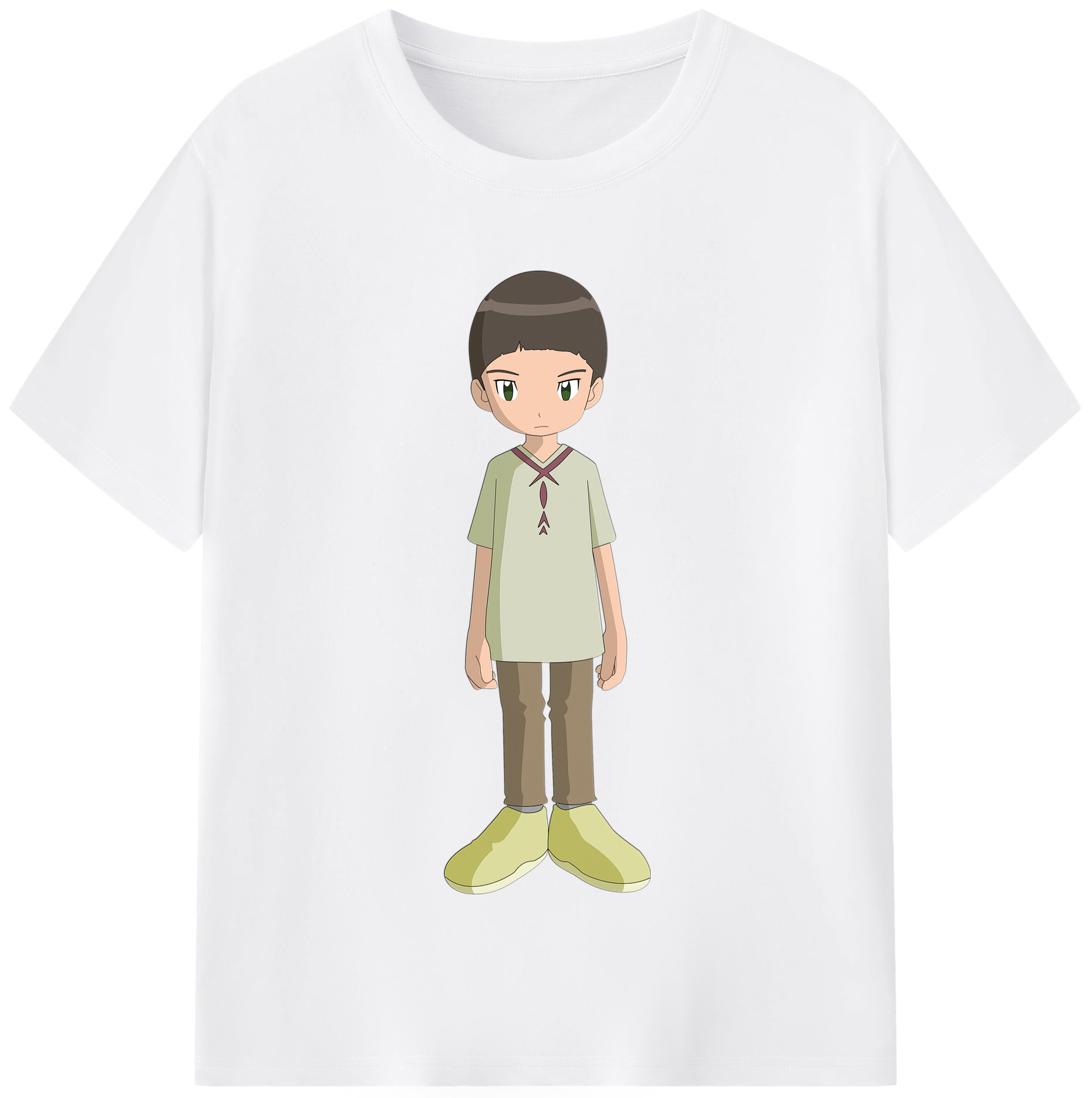 （画像用） Digimon デジタルモンスター/デジモン 綿100％半袖Tシャツ（フロントプリント）