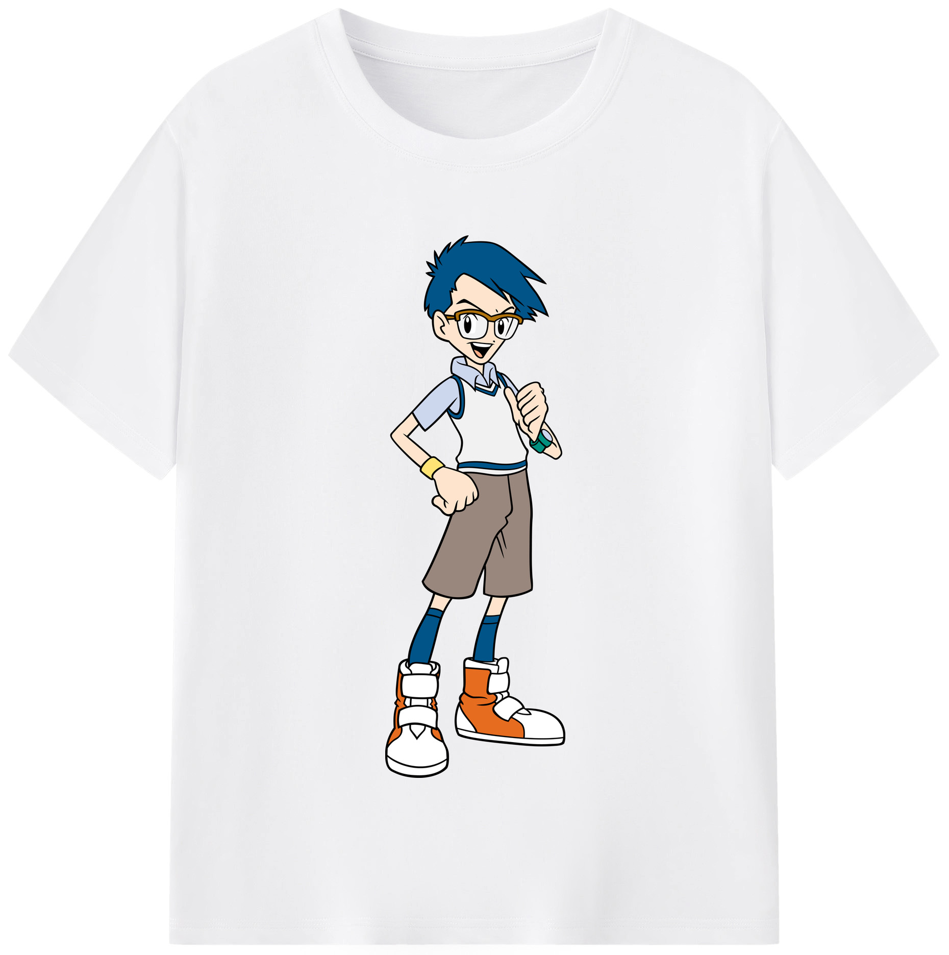 （画像用） Digimon デジタルモンスター/デジモン 綿100％半袖Tシャツ（フロントプリント）