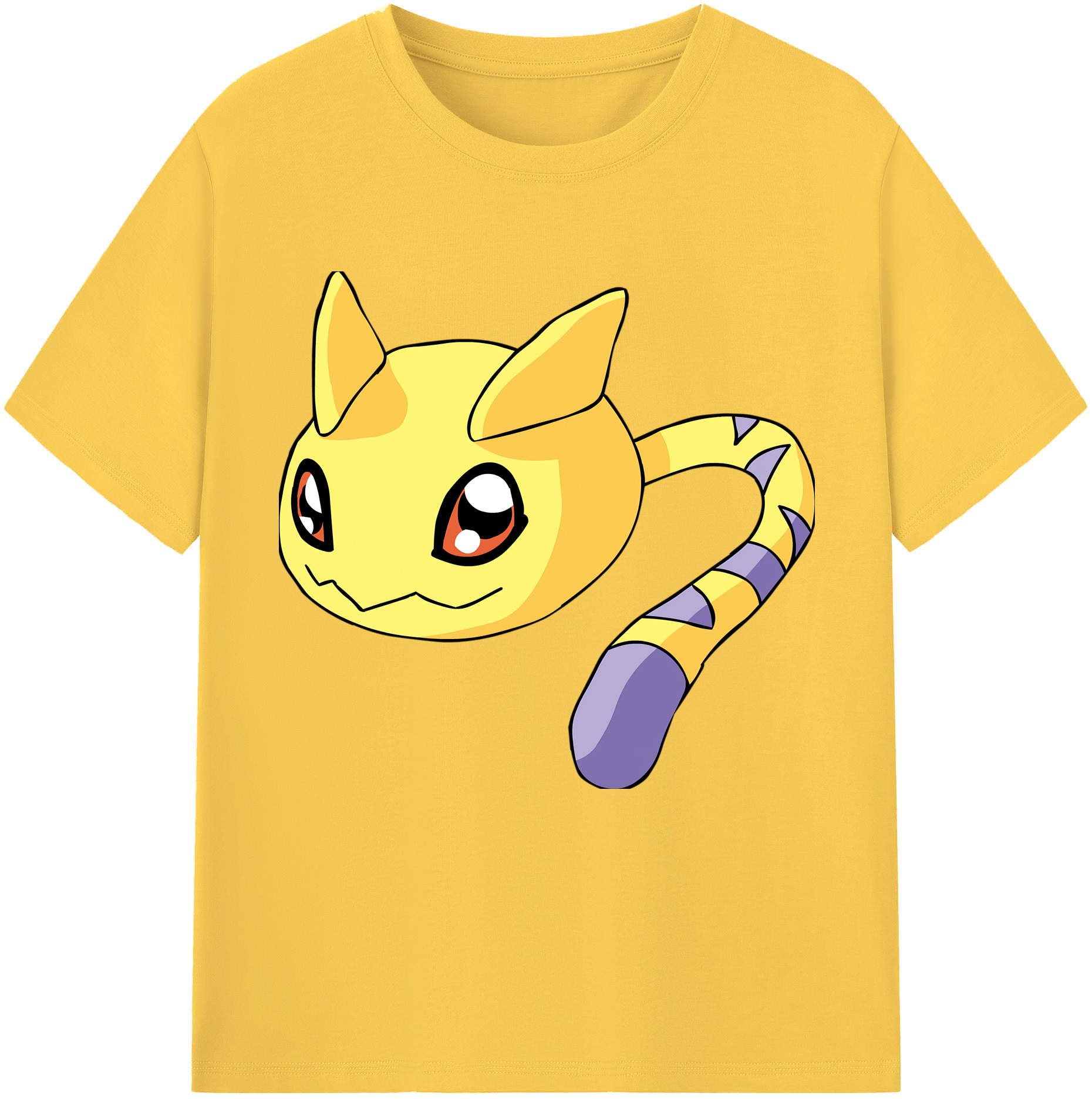 （画像用） Digimon デジタルモンスター/デジモン 綿100％半袖Tシャツ（フロントプリント）