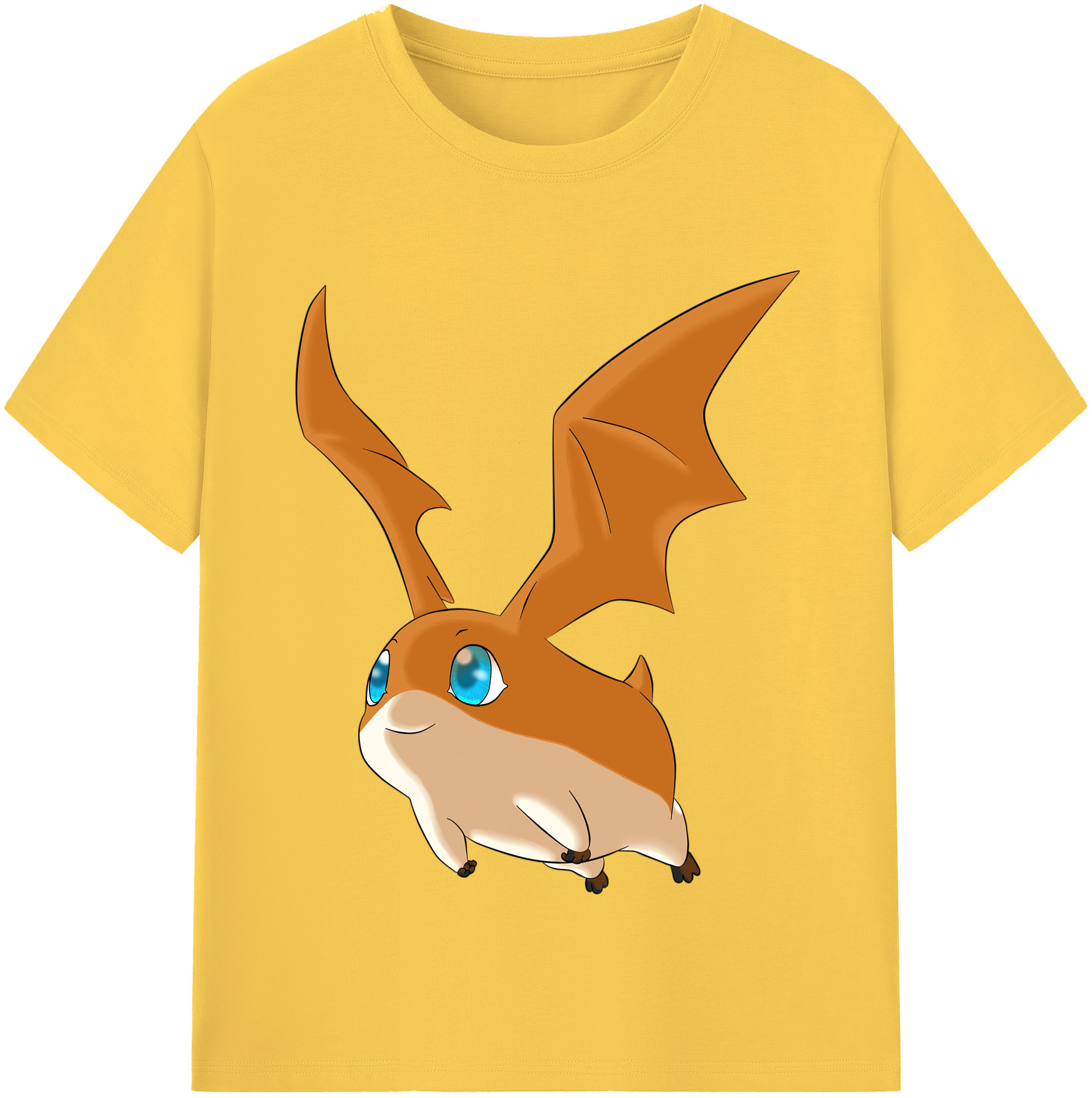 （画像用） Digimon デジタルモンスター/デジモン 綿100％半袖Tシャツ（フロントプリント）
