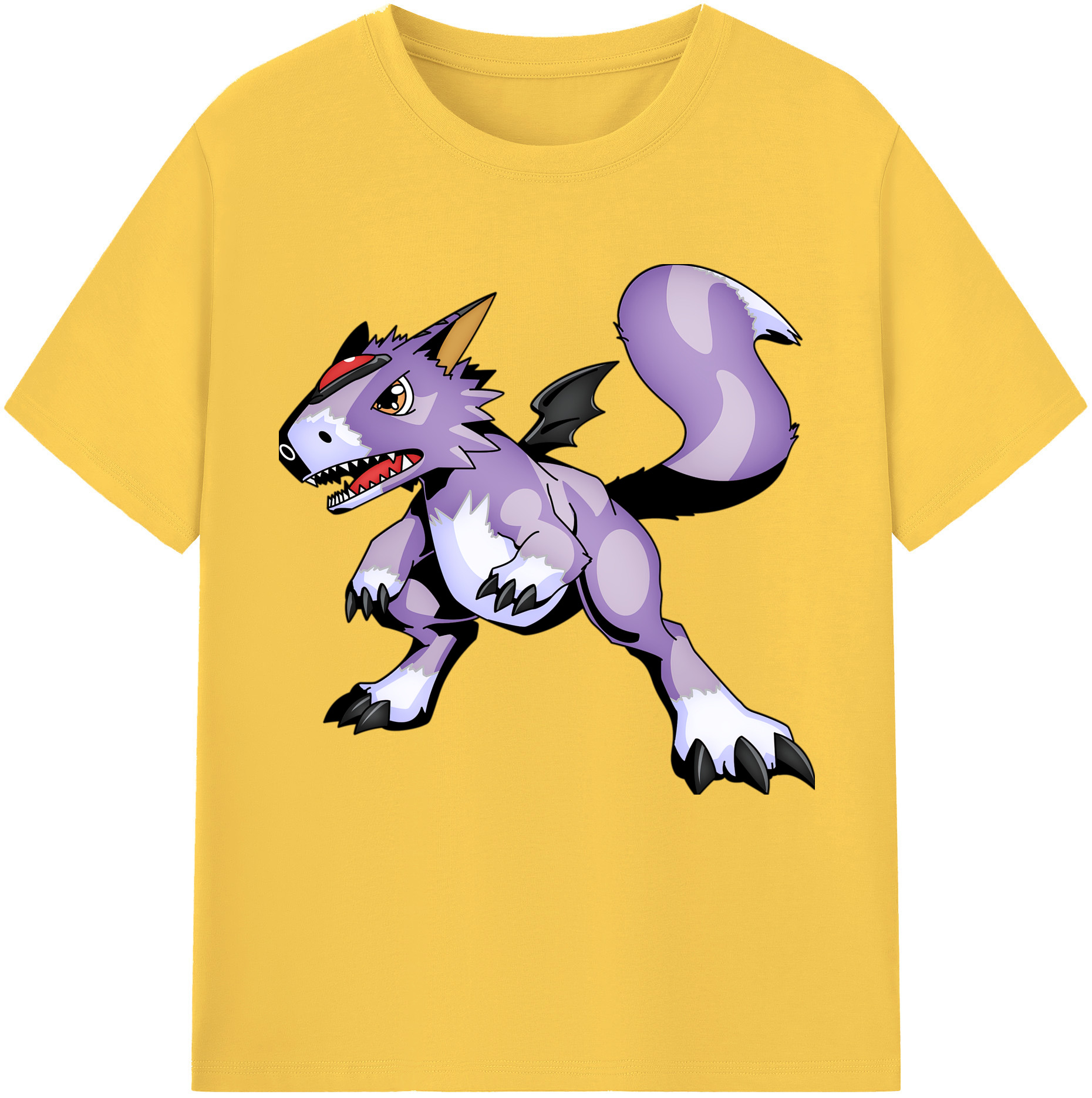 （画像用） Digimon デジタルモンスター/デジモン 綿100％半袖Tシャツ（フロントプリント）