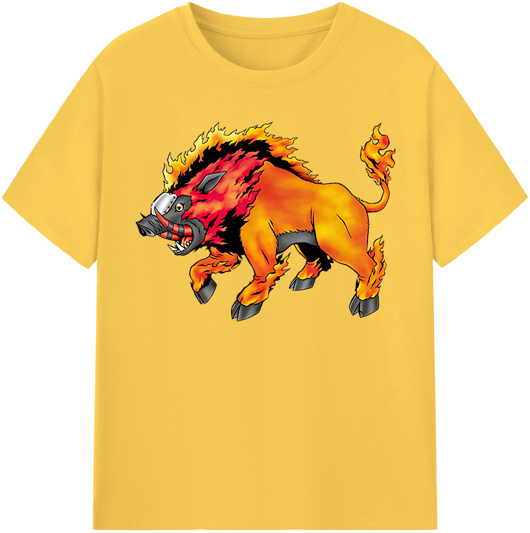 （画像用） Digimon デジタルモンスター/デジモン 綿100％半袖Tシャツ（フロントプリント）