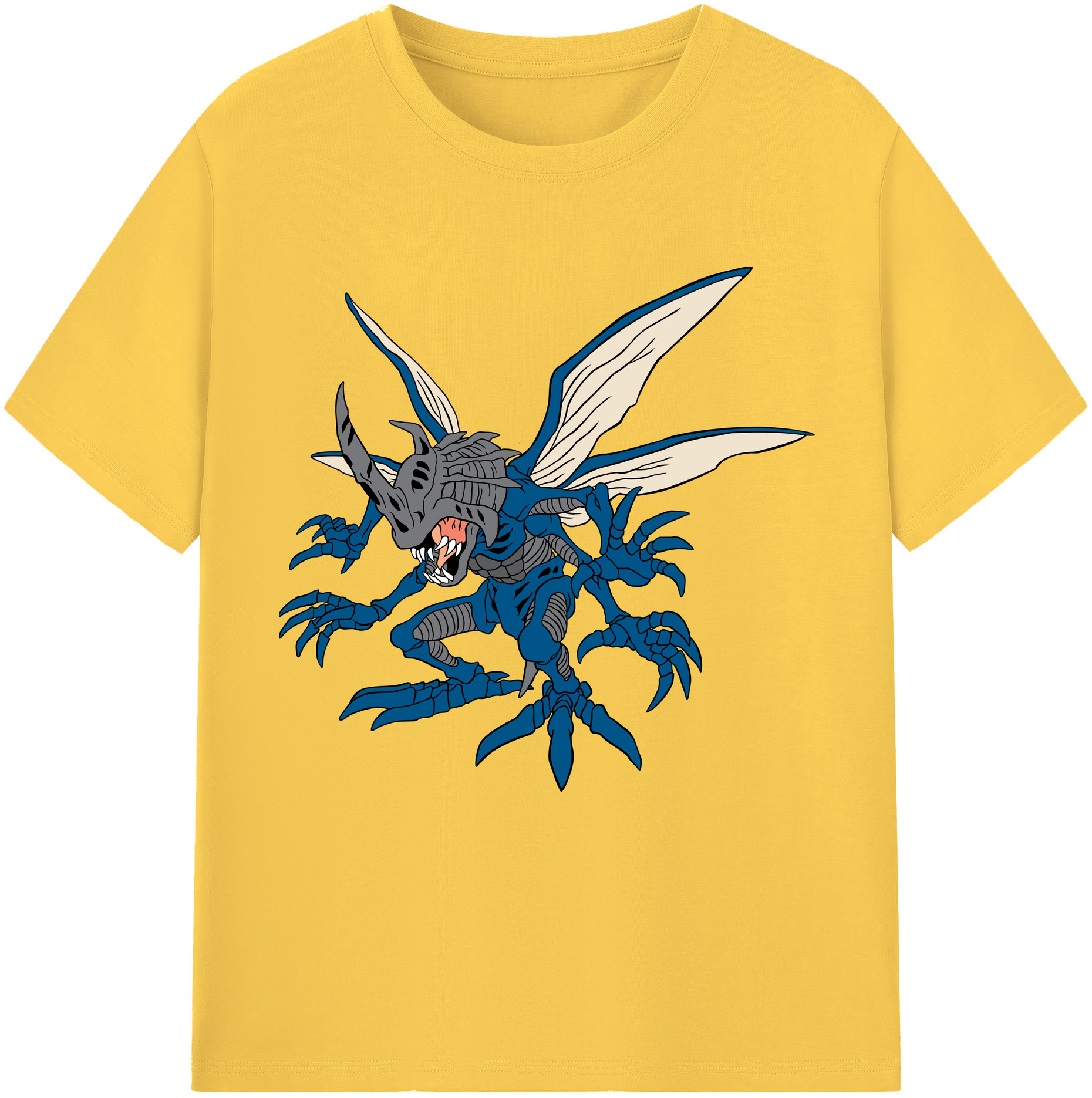 （画像用） Digimon デジタルモンスター/デジモン 綿100％半袖Tシャツ（フロントプリント）