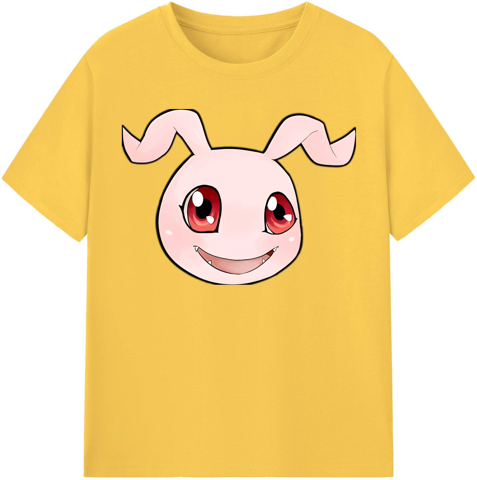 （画像用） Digimon デジタルモンスター/デジモン 綿100％半袖Tシャツ（フロントプリント）