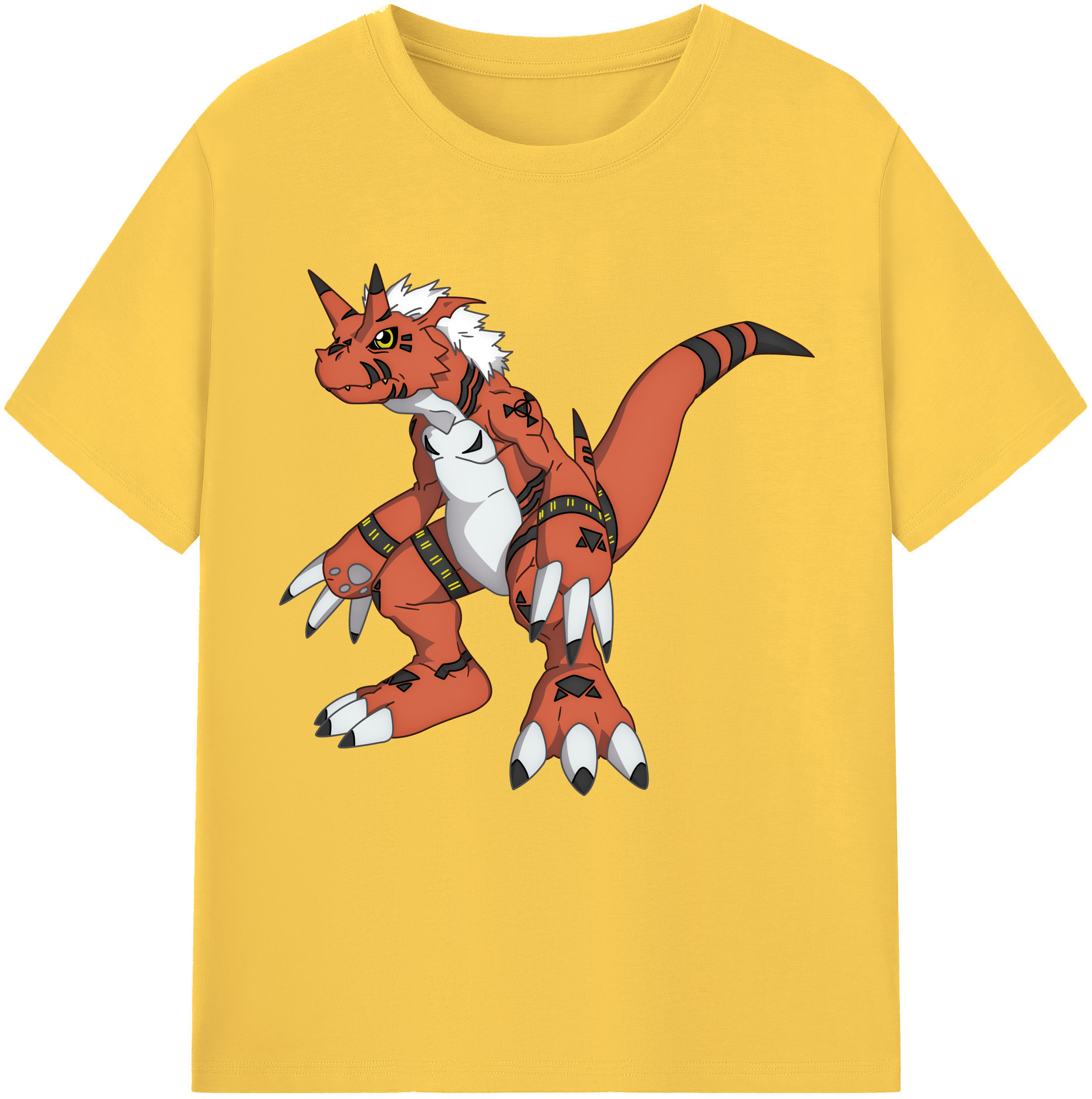 （画像用） Digimon デジタルモンスター/デジモン 綿100％半袖Tシャツ（フロントプリント）