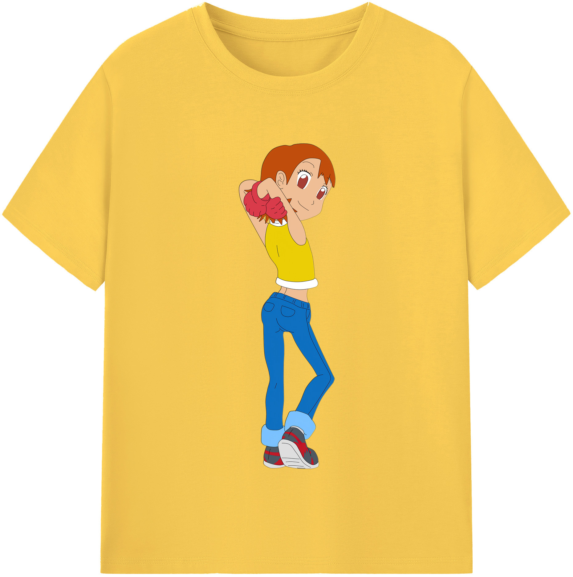 （画像用） Digimon デジタルモンスター/デジモン 綿100％半袖Tシャツ（フロントプリント）