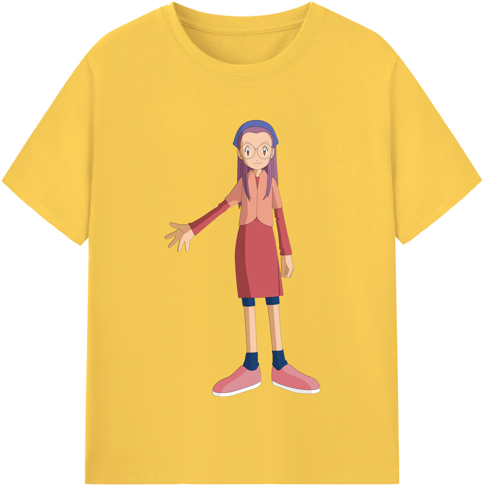 （画像用） Digimon デジタルモンスター/デジモン 綿100％半袖Tシャツ（フロントプリント）
