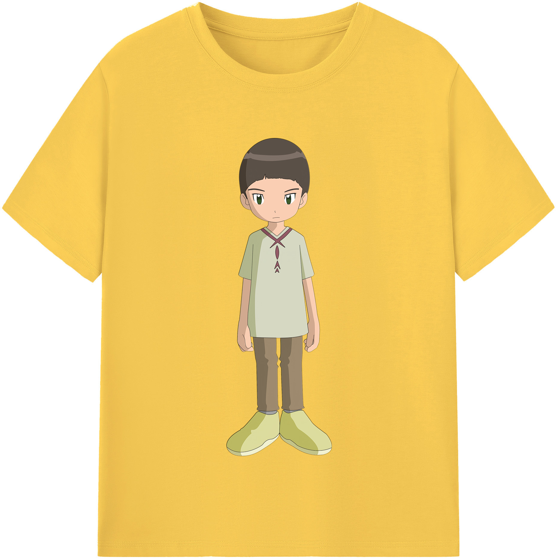 （画像用） Digimon デジタルモンスター/デジモン 綿100％半袖Tシャツ（フロントプリント）