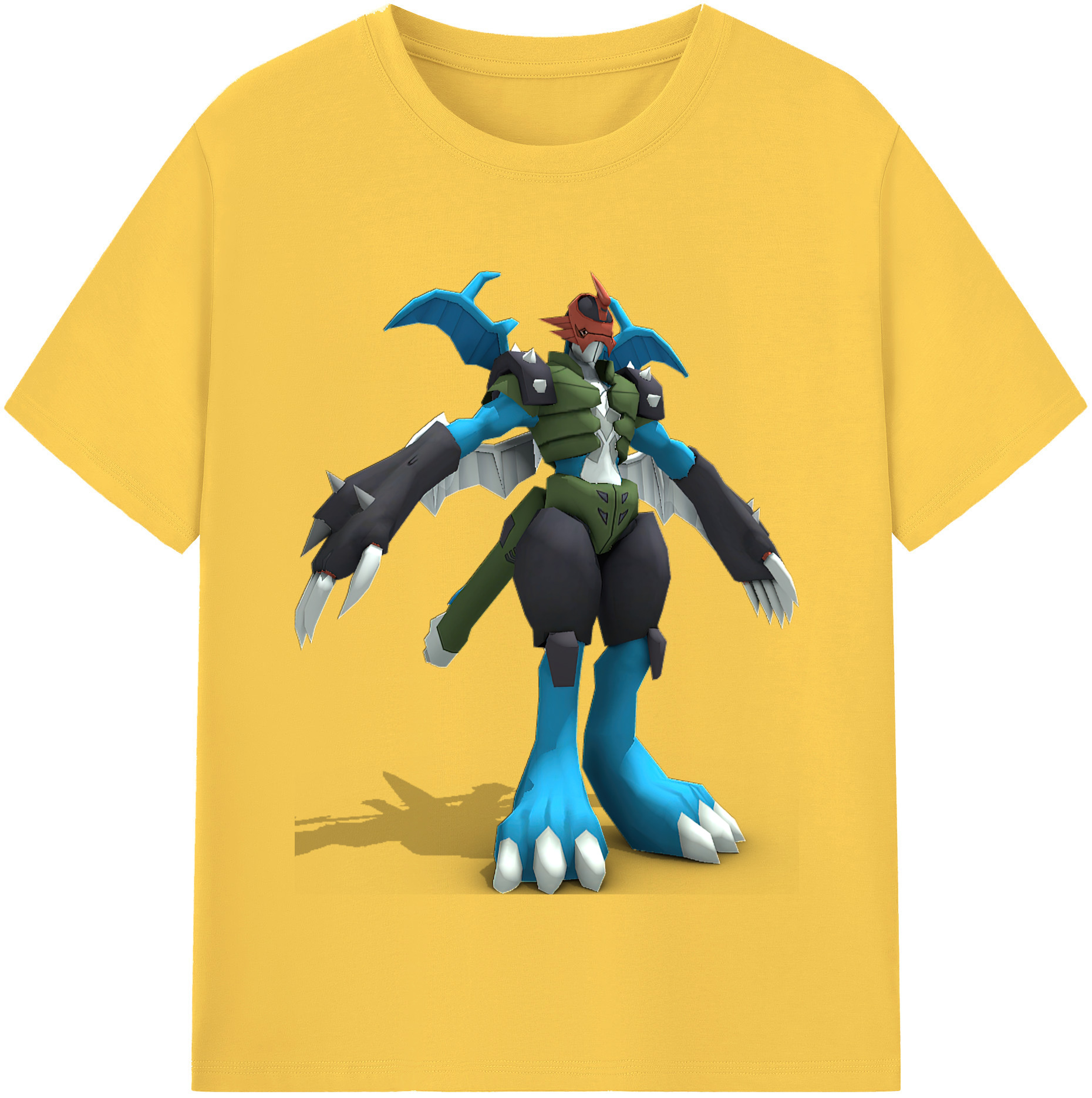 （画像用） Digimon デジタルモンスター/デジモン 綿100％半袖Tシャツ（フロントプリント）