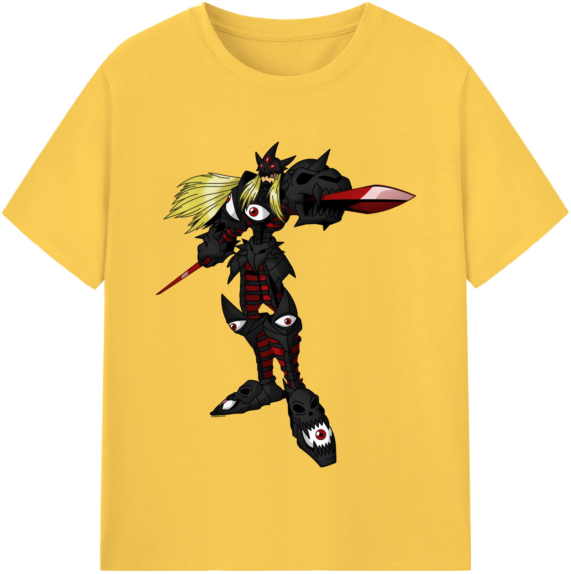 （画像用） Digimon デジタルモンスター/デジモン 綿100％半袖Tシャツ（フロントプリント）