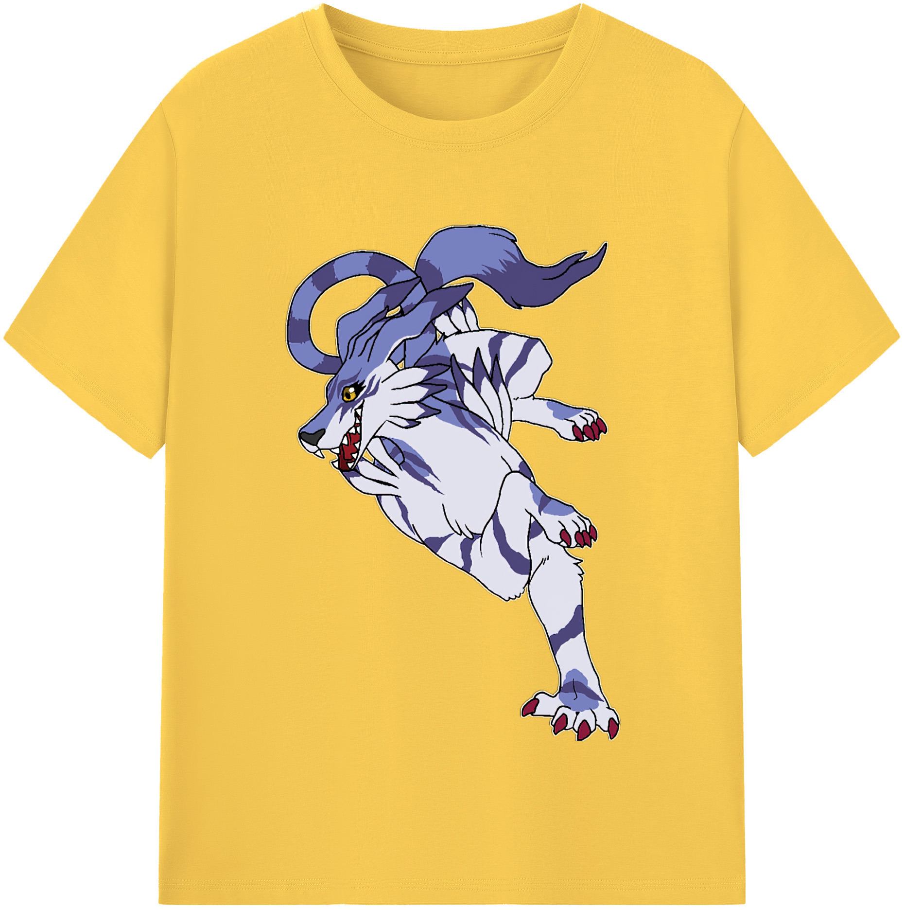 （画像用） Digimon デジタルモンスター/デジモン 綿100％半袖Tシャツ（フロントプリント）