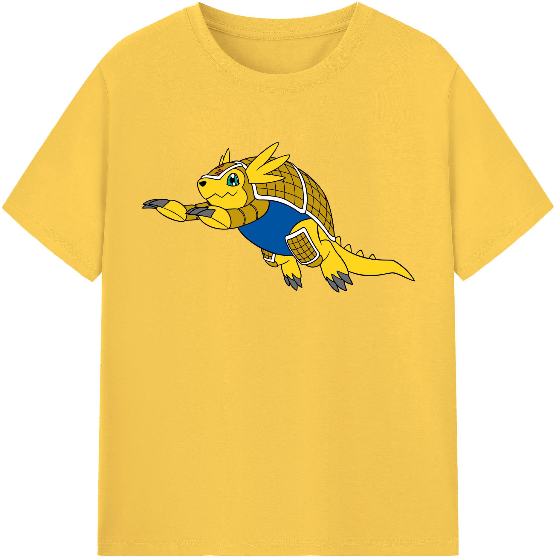 （画像用） Digimon デジタルモンスター/デジモン 綿100％半袖Tシャツ（フロントプリント）