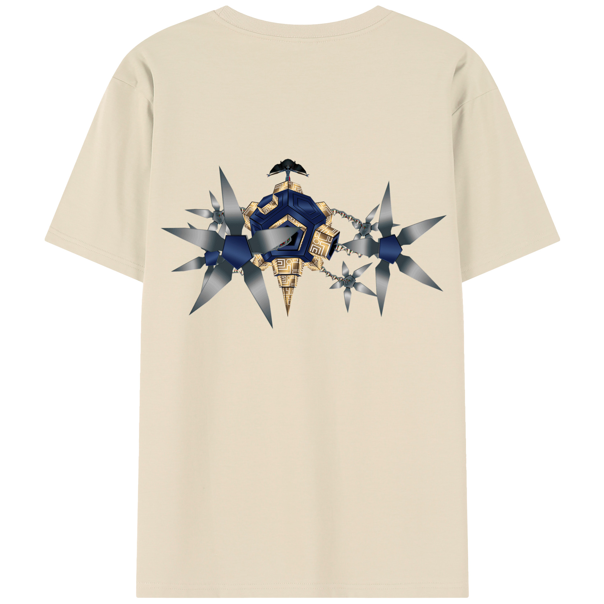 （画像用） Digimon デジタルモンスター/デジモン 綿100％半袖Tシャツ（背面プリント）