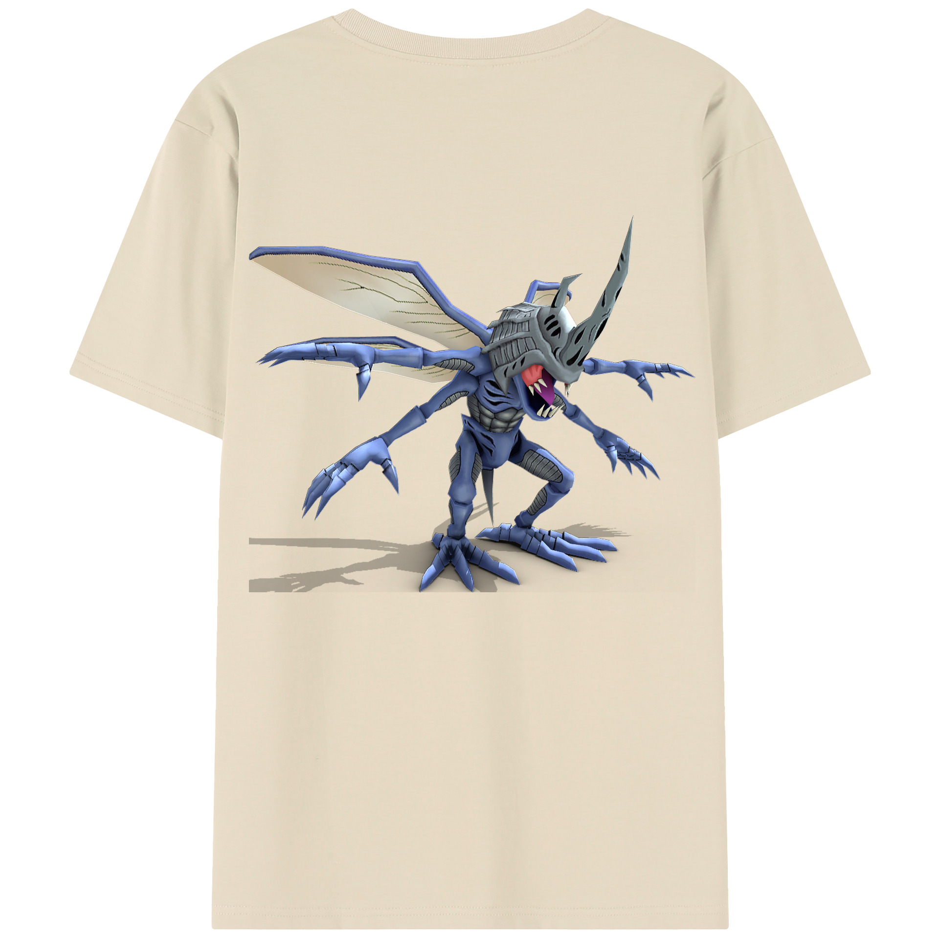 （画像用） Digimon デジタルモンスター/デジモン 綿100％半袖Tシャツ（背面プリント）