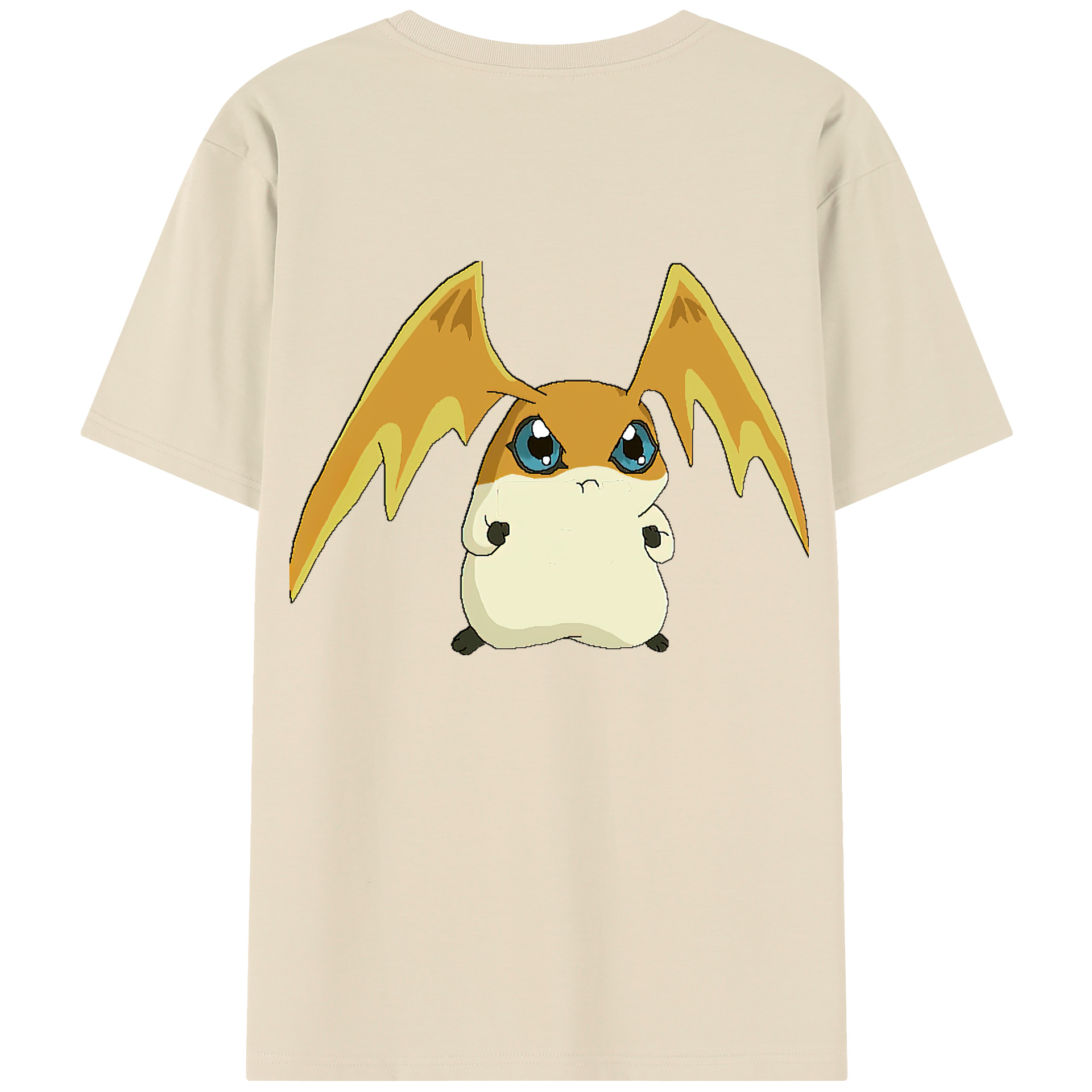 （画像用） Digimon デジタルモンスター/デジモン 綿100％半袖Tシャツ（背面プリント）