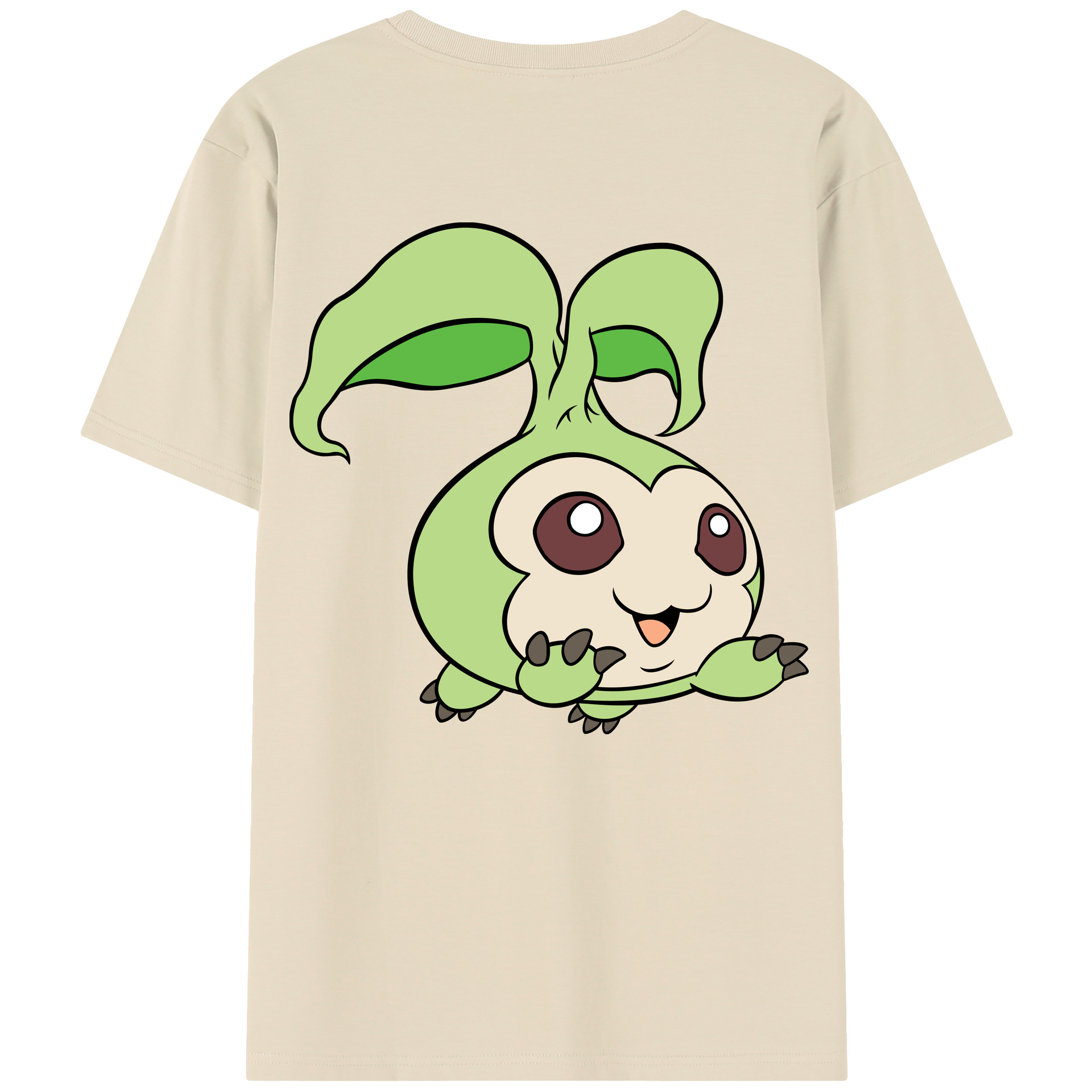 （画像用） Digimon デジタルモンスター/デジモン 綿100％半袖Tシャツ（背面プリント）