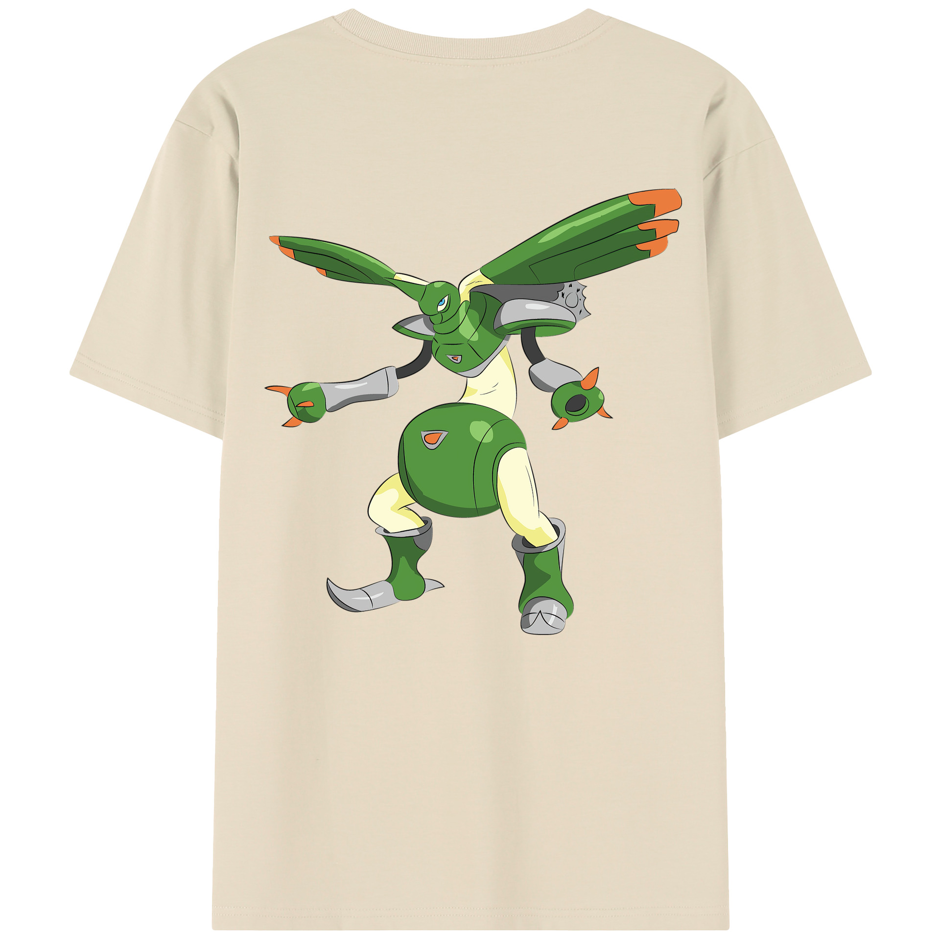 （画像用） Digimon デジタルモンスター/デジモン 綿100％半袖Tシャツ（背面プリント）