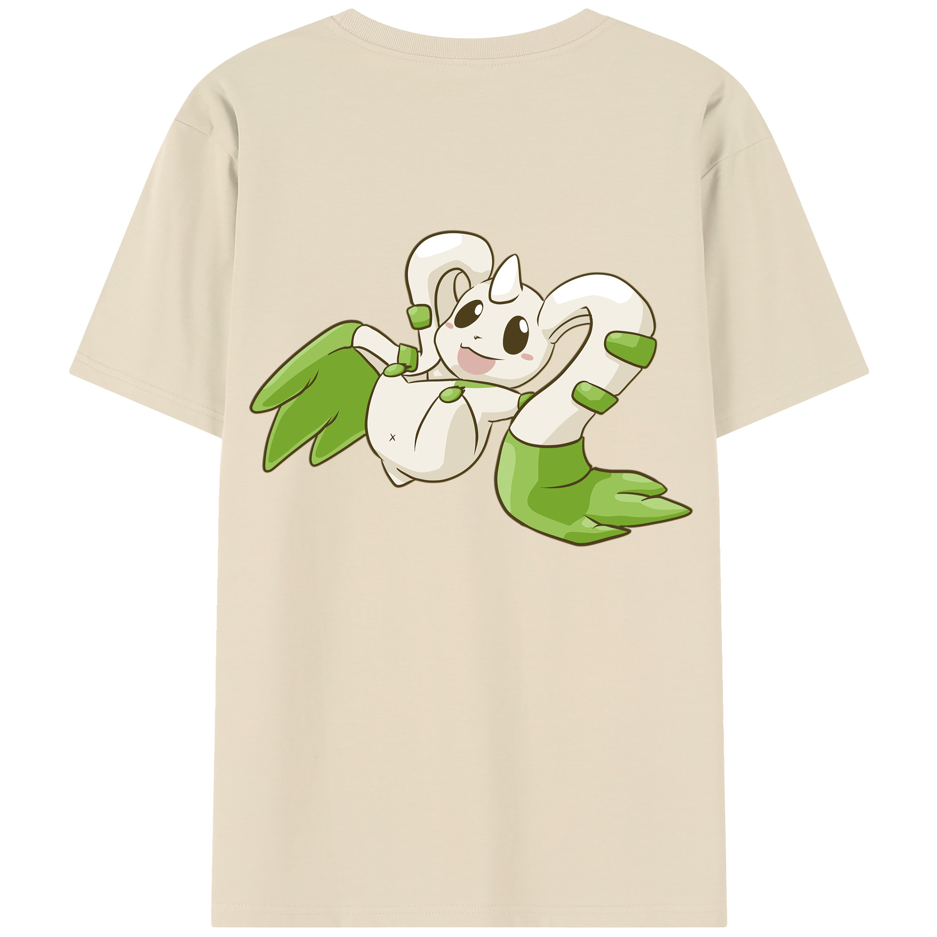 （画像用） Digimon デジタルモンスター/デジモン 綿100％半袖Tシャツ（背面プリント）