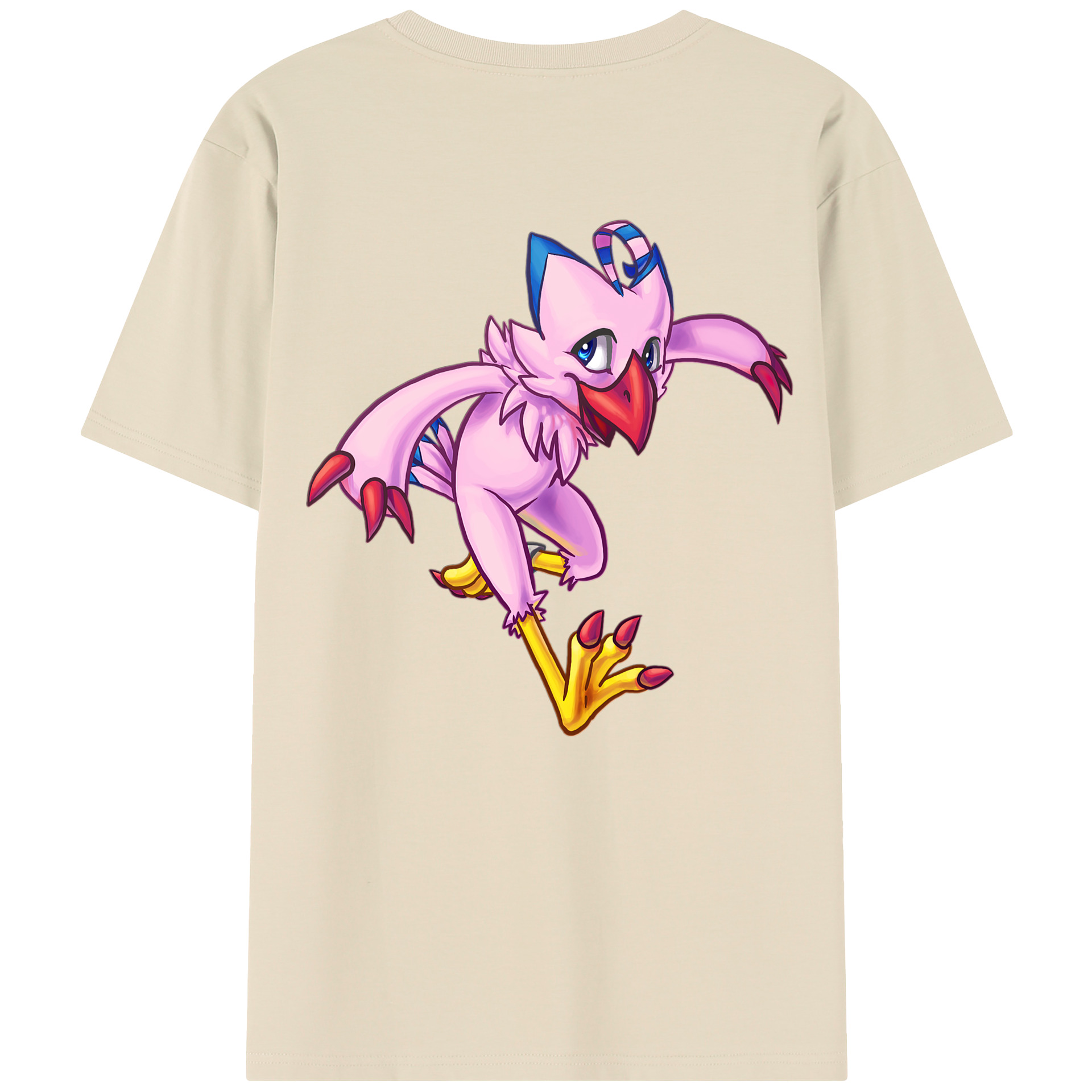 （画像用） Digimon デジタルモンスター/デジモン 綿100％半袖Tシャツ（背面プリント）